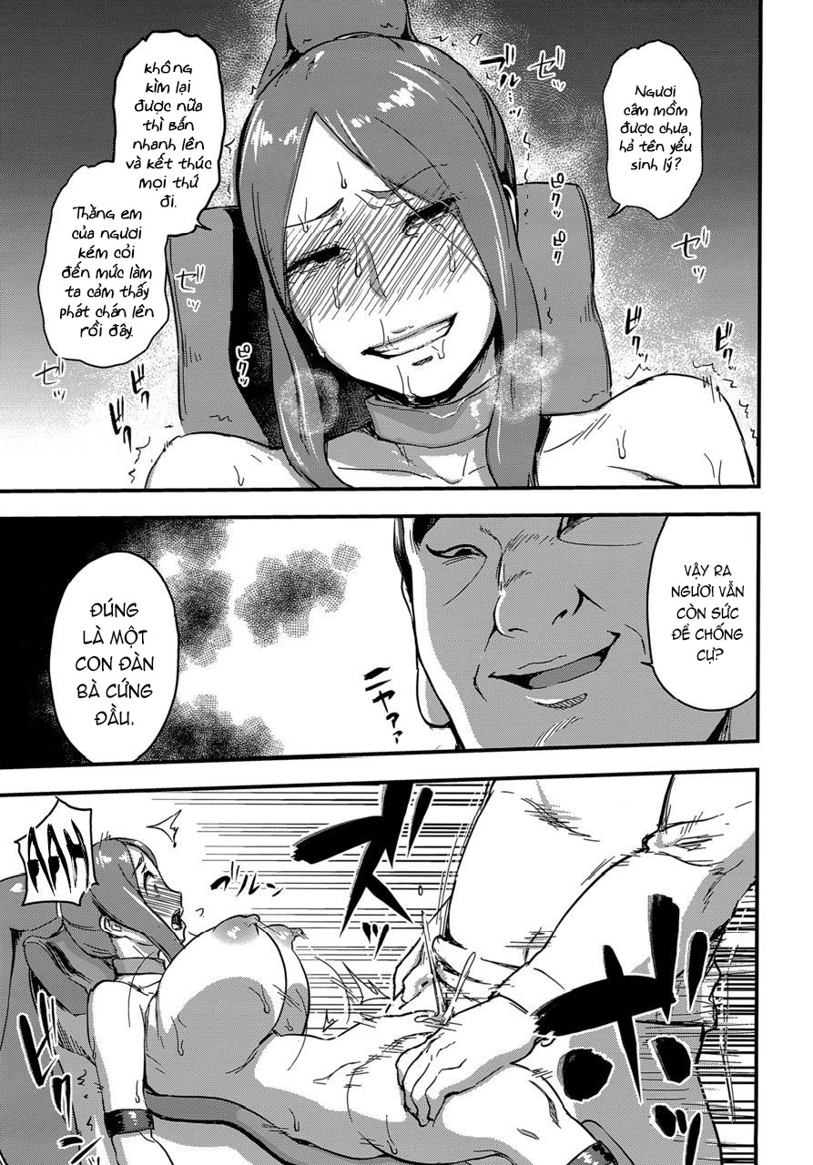 Đọc truyện hentai Majuu Teikoku Hishi Otto no Tame ni Kairaku Goumon ni Taeru Boukoku no Ouhi - Oneshot