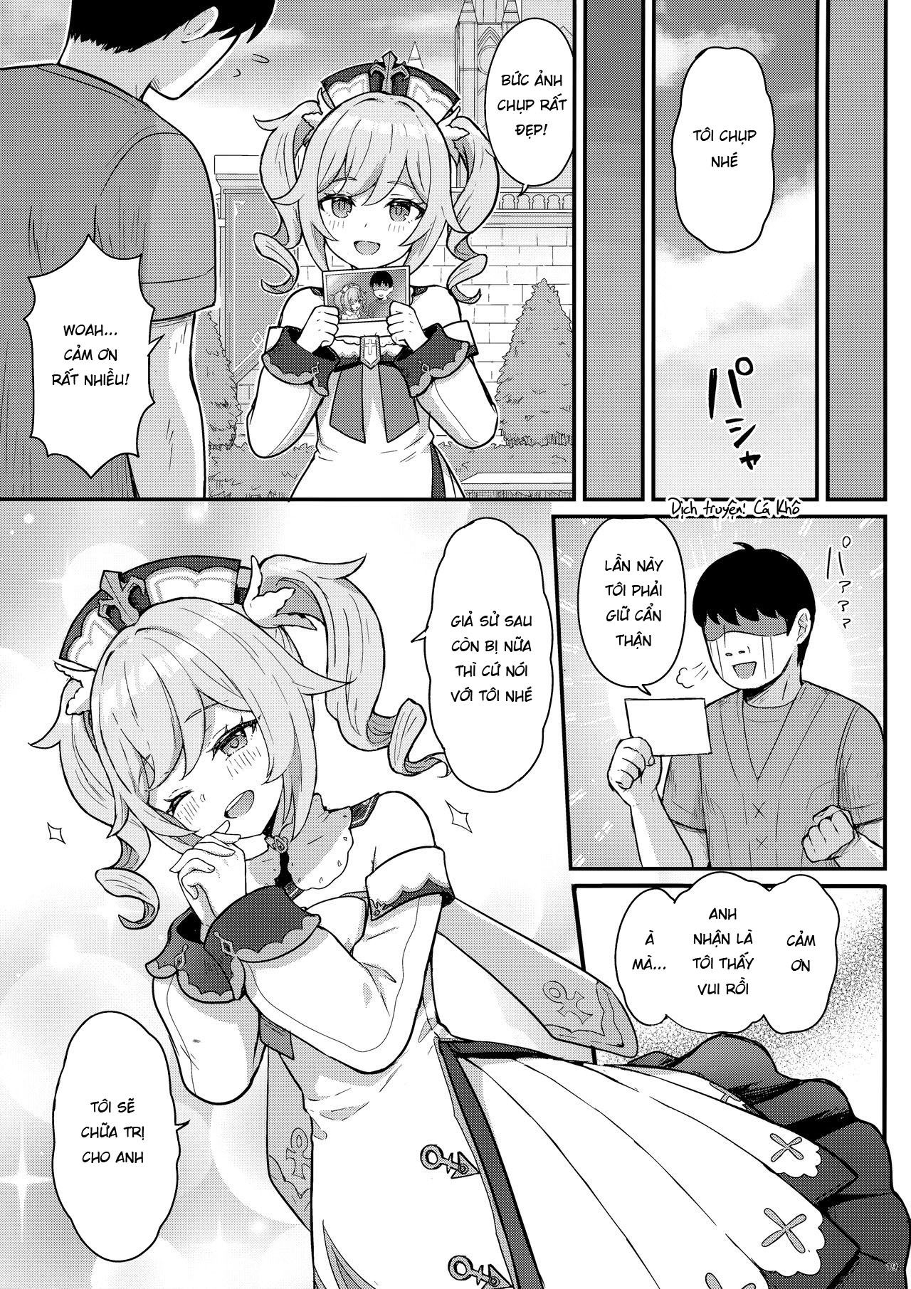 Đọc truyện hentai Barbara Gives You a Lewd Service - Oneshot