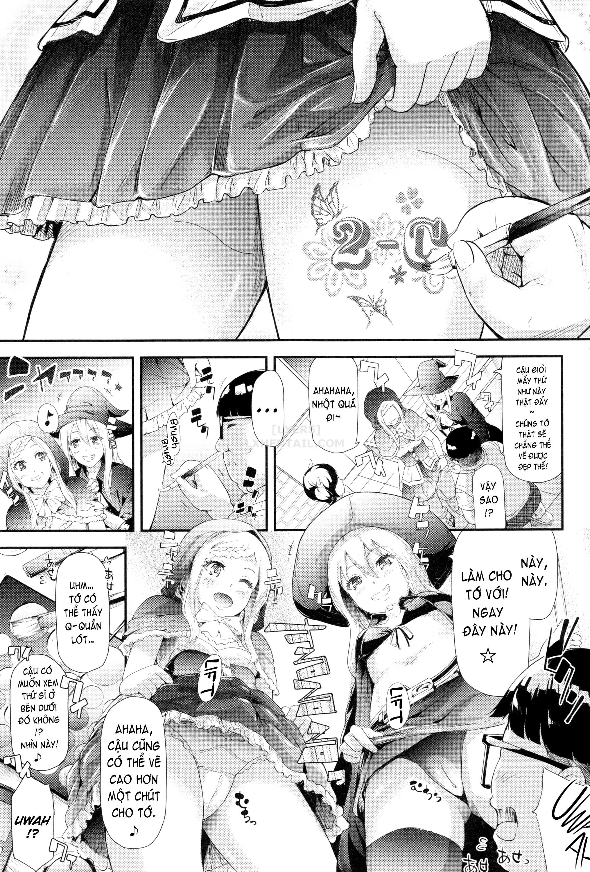 Đọc truyện hentai Gal Tomo Harem - Chap 4 - [END]