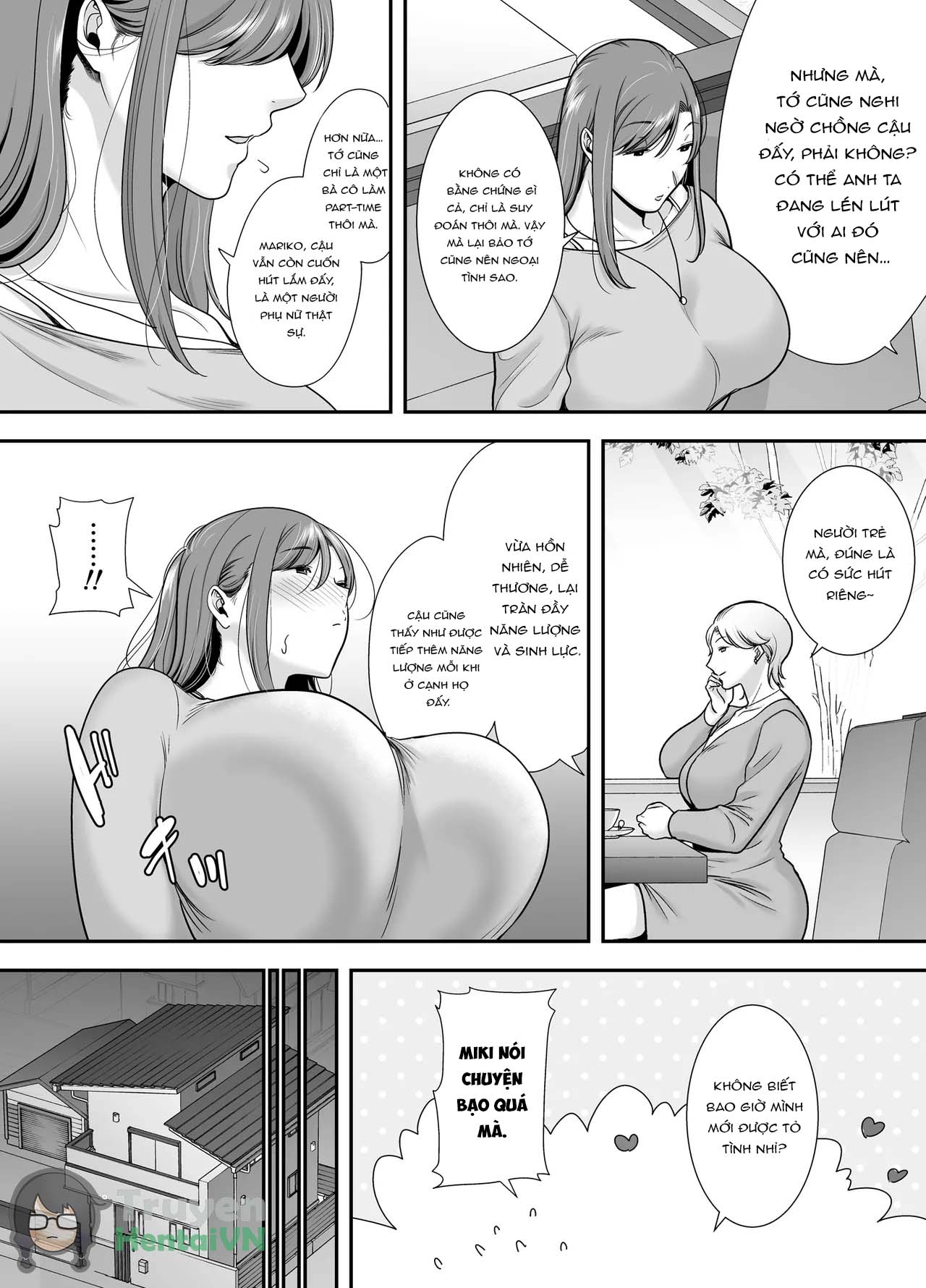 Đọc truyện hentai Mariko và tôi ~ Ngoại tình với một người phụ nữ đã có chồng ở công việc bán thời gian~ - Oneshot