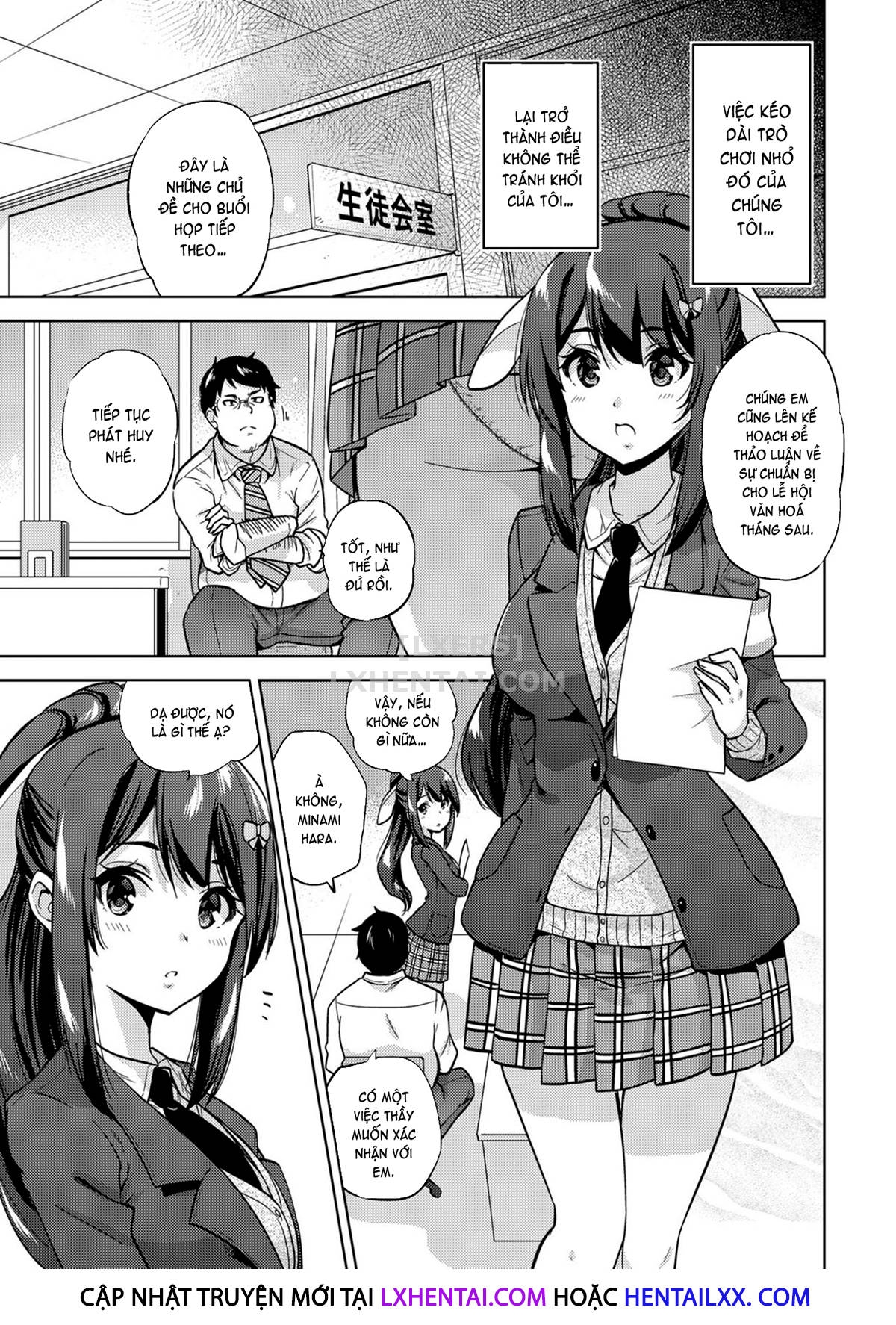 Đọc truyện hentai SNS Seitokai Yakuin Wo Netotte Share Suru Hanashi. - Chap 1