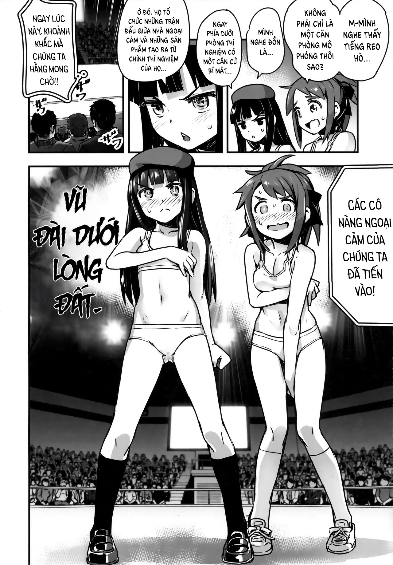Đọc truyện hentai Công chúa khỏa thân Honoka Heo rừng khổng lồ vs Cô gái tâm linh - Oneshot - A