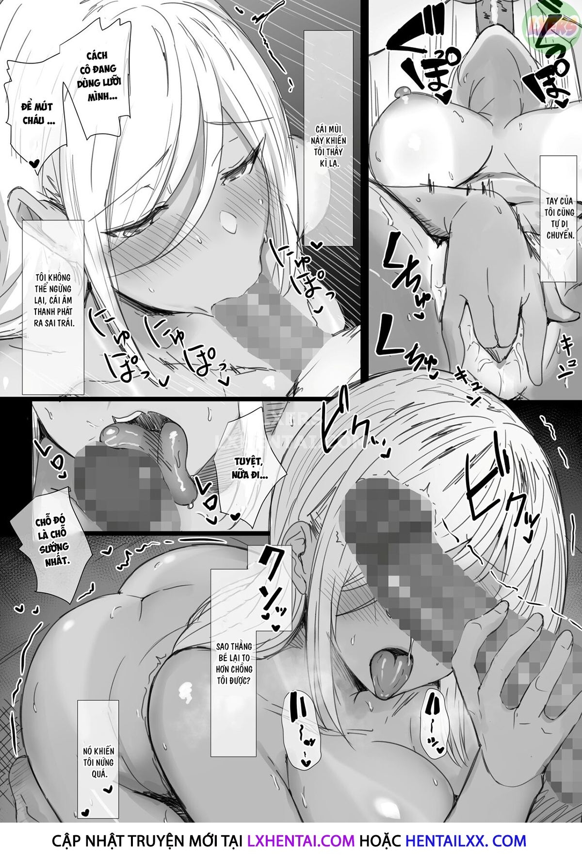 Đọc truyện hentai Yanmama Oba-san no Miwaku no Karada - Chap 2 - [END]