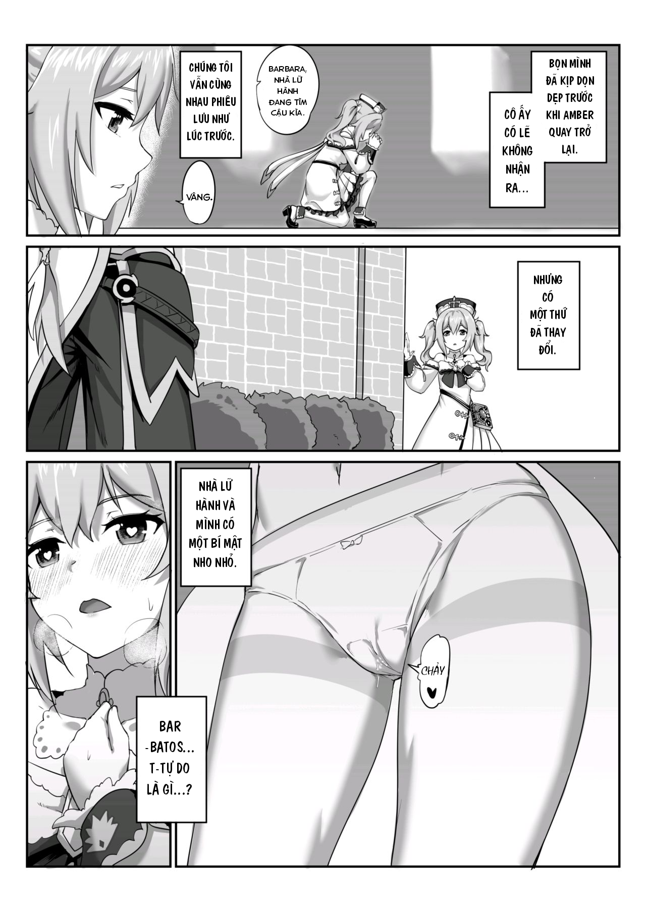 Đọc truyện hentai Barbara Star! Dush! (Genshin Impact) - ONESHOT