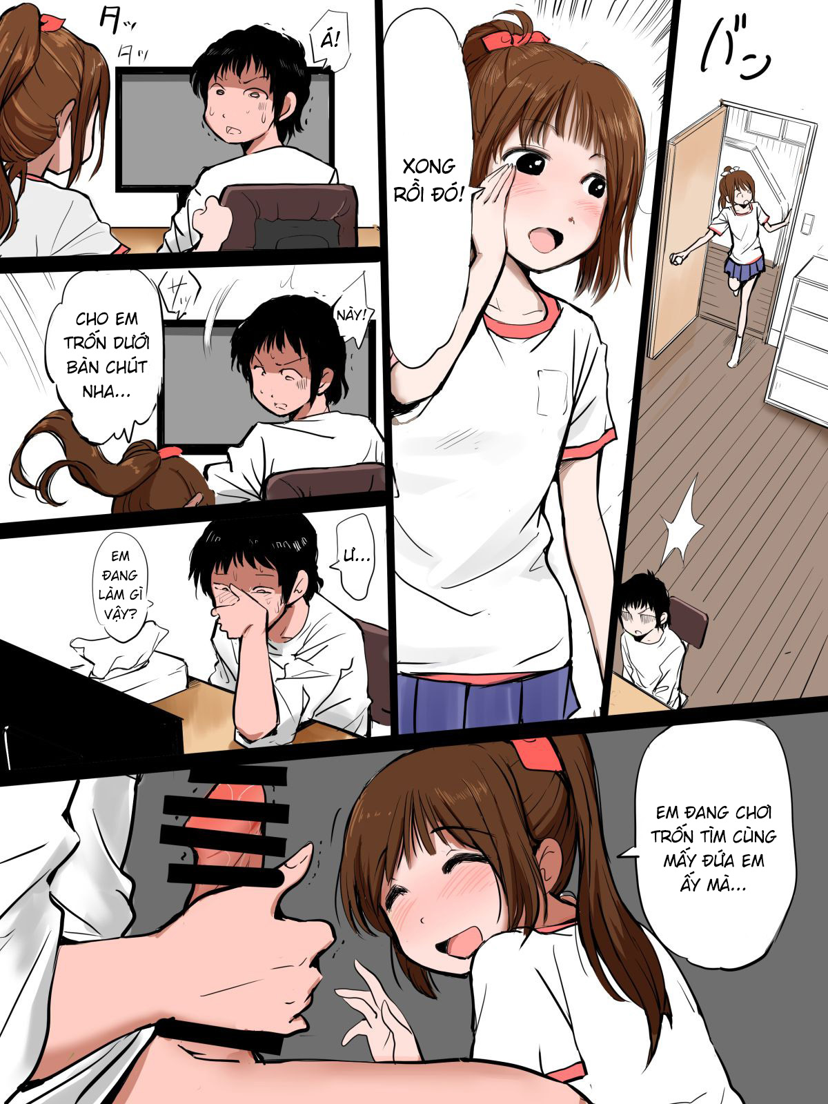 Đọc truyện hentai Imouto-chan ga Onii-chan no Chinko o Peropero suru dake no Manga desu. - Oneshot