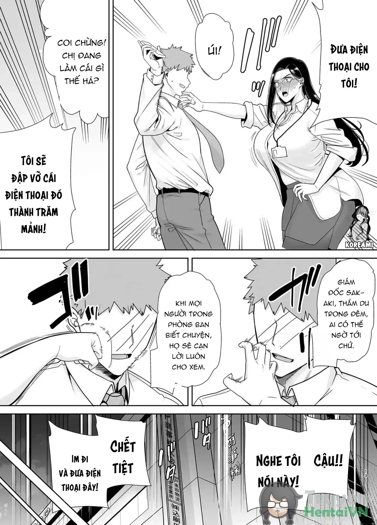 Đọc truyện hentai An Abusive Boss Who Exploit Her Employee 1 - Oneshot