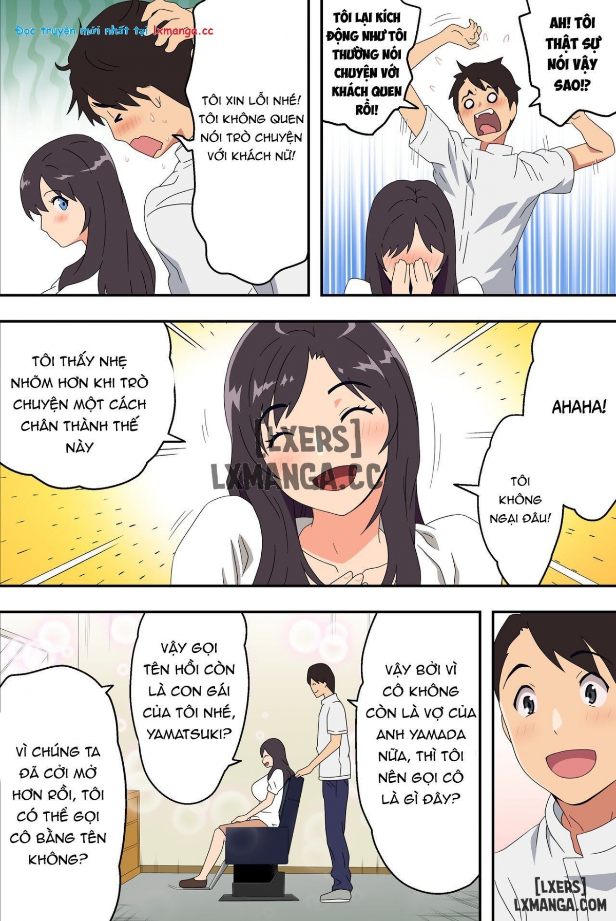 Đọc truyện hentai Barber Shop Fuck - Oneshot