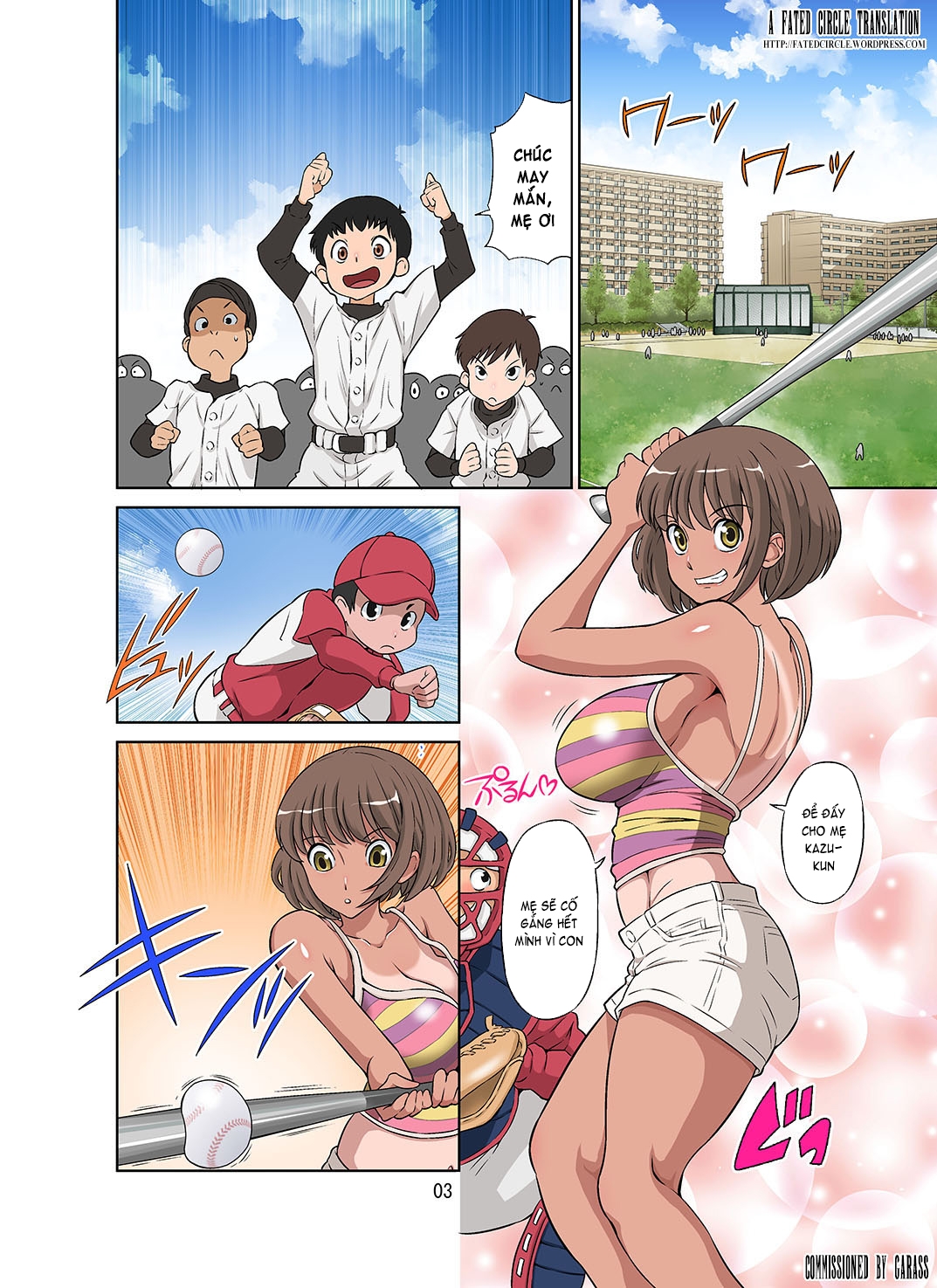 Đọc truyện hentai Netorare Genki Mama - Oneshot