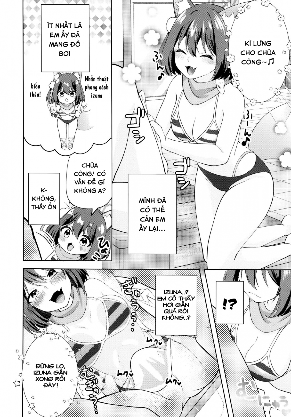 Đọc truyện hentai Buổi Huấn Luyện Mùa Đông Cùng Izuna - Oneshot