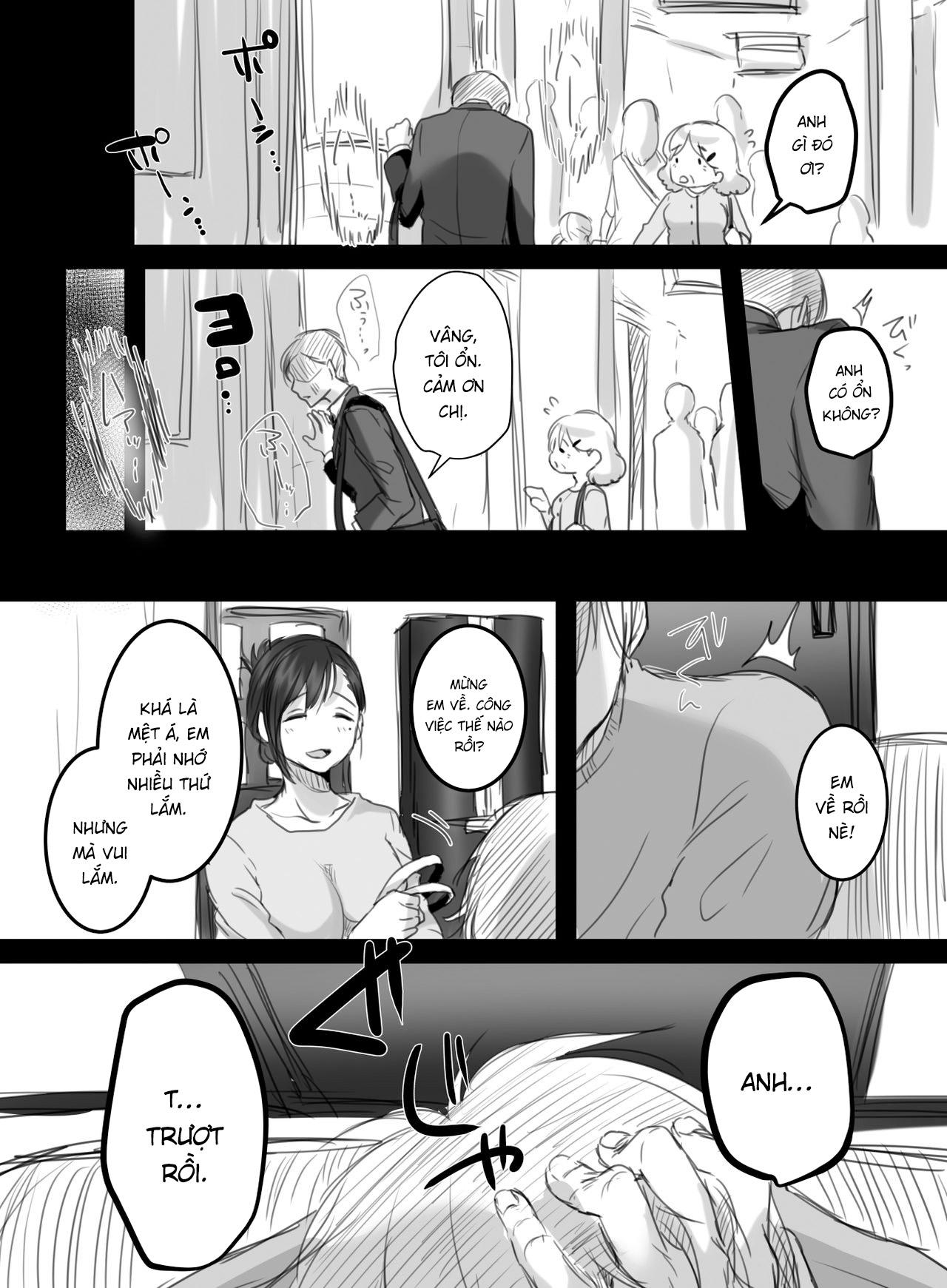 Đọc truyện hentai 15 phút tăng ca - Chương 2.2: Chương của người chồng