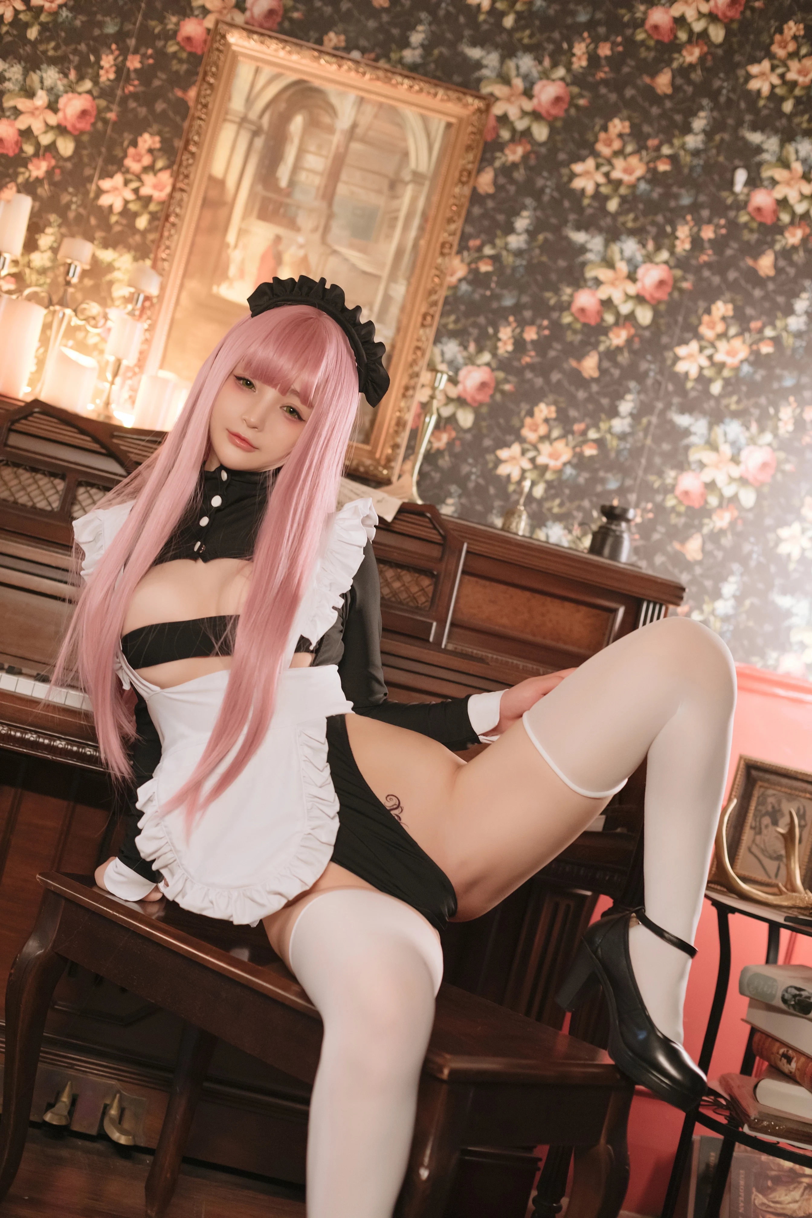 Đọc truyện hentai Tuyển tập Albums siêu phẩm Cosplay - Chap 1207 - Sakurai Nene - Retro Maid
