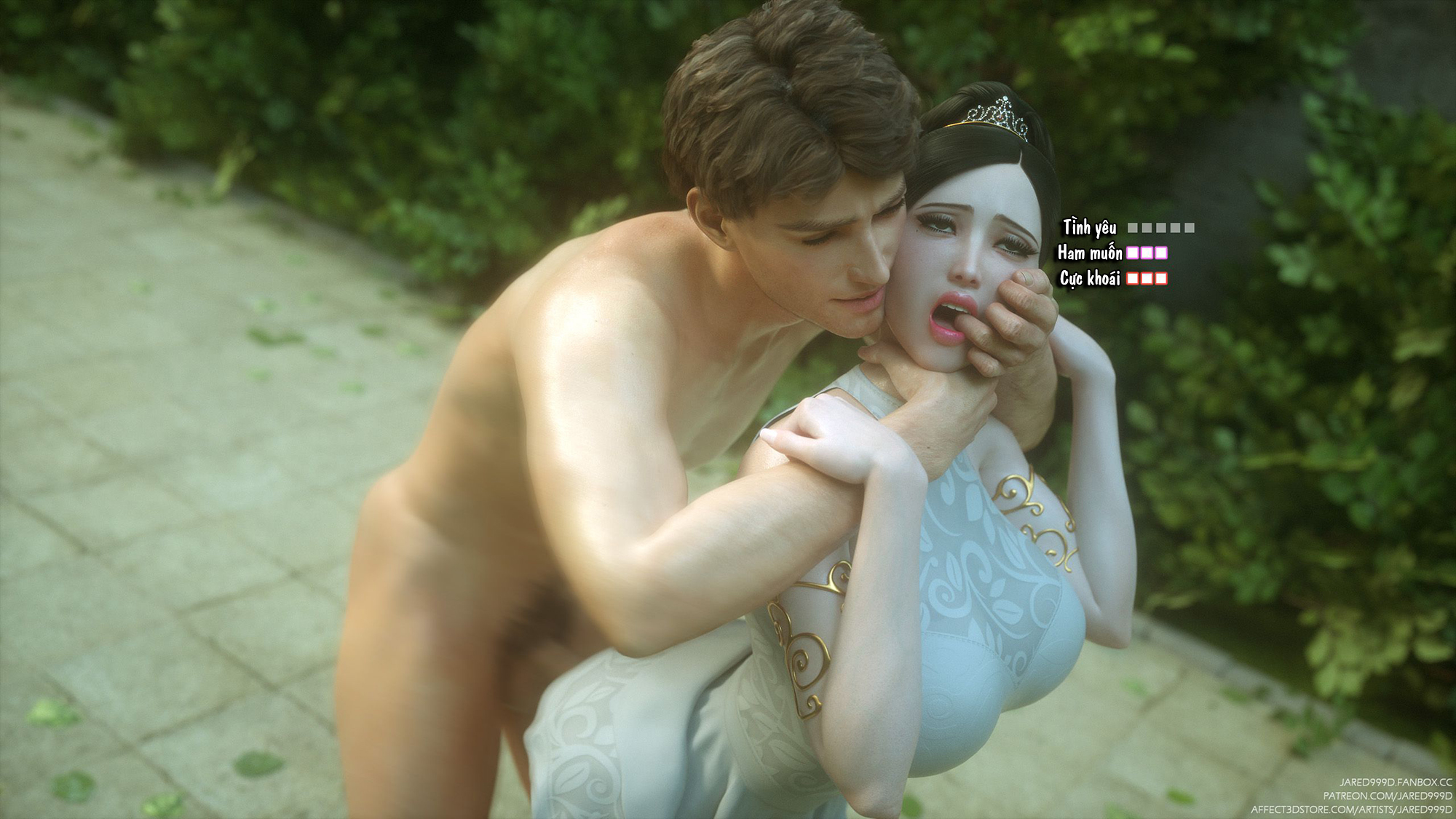 Đọc truyện hentai Fallen Lady - Vol 1 - Chap 3: Em phải là hoàng hậu của ta.