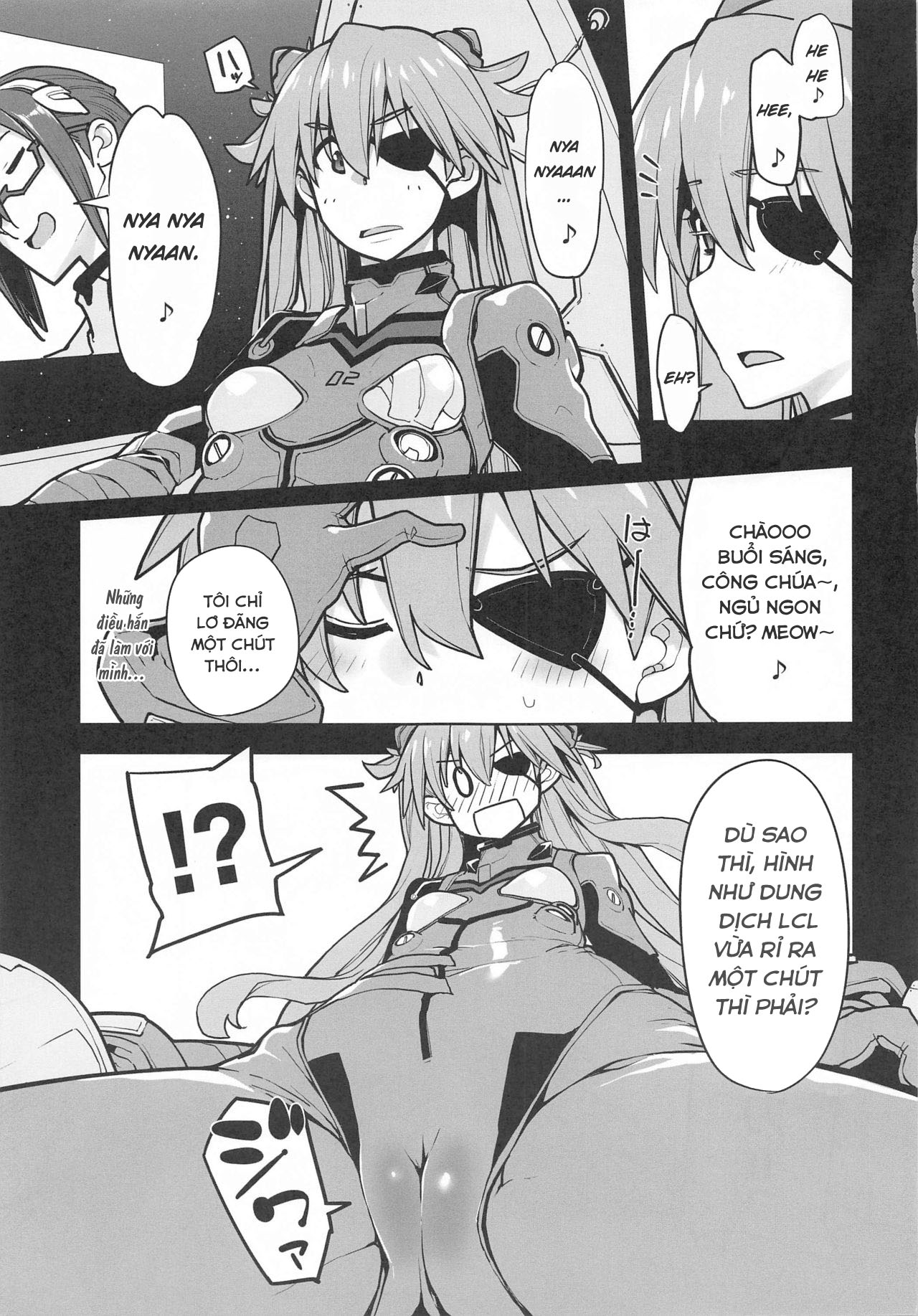 Đọc truyện hentai NIGHTMARE SPELL (Neon Genesis Evangelion) - 1 bắn