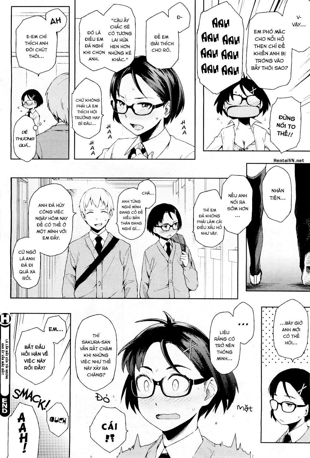 Đọc truyện hentai Là lần đầu của tôi nhưng anh ấy vẫn mắc bẫy! - Oneshot