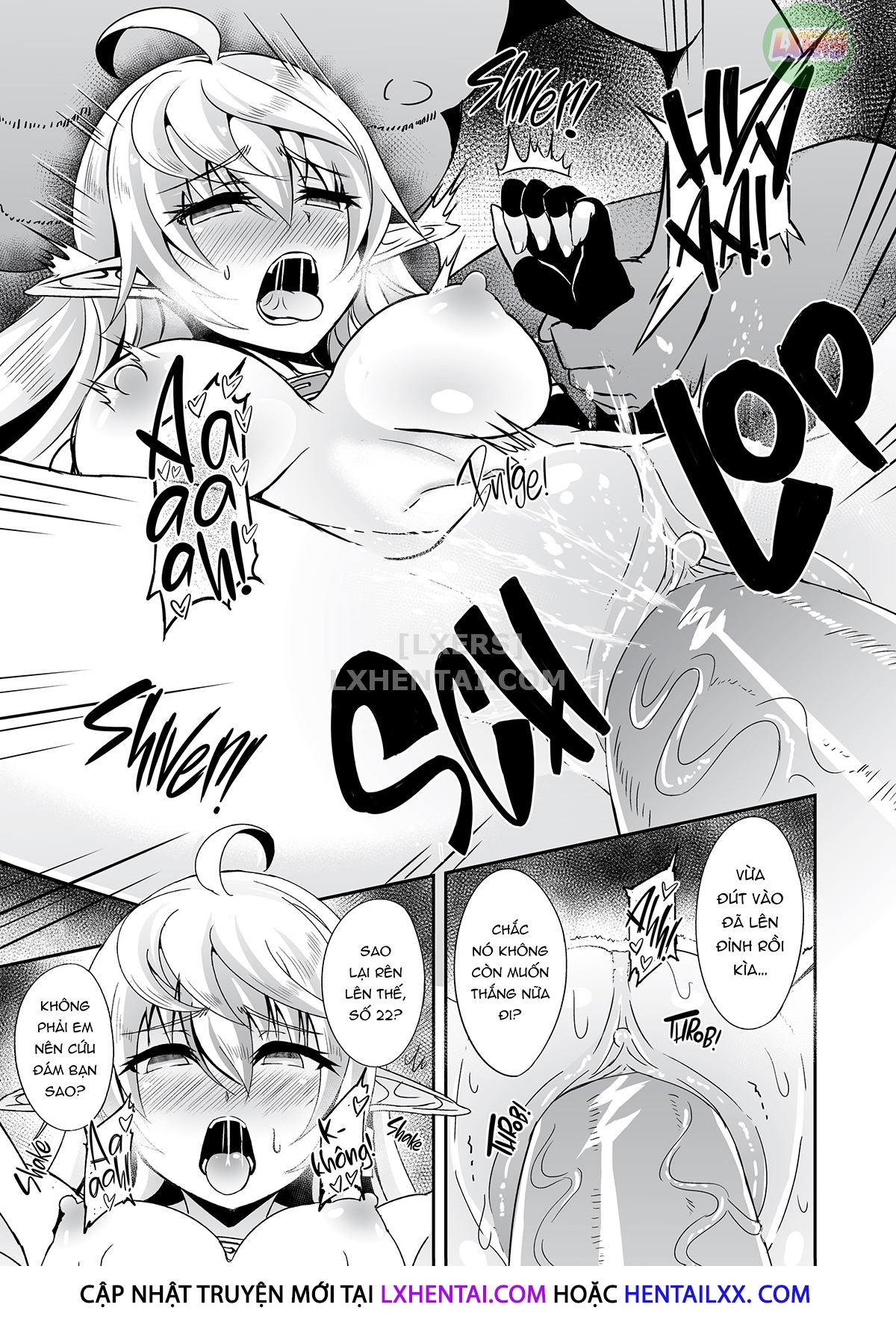 Đọc truyện hentai Nàng Elf chạy trốn - Chap 2