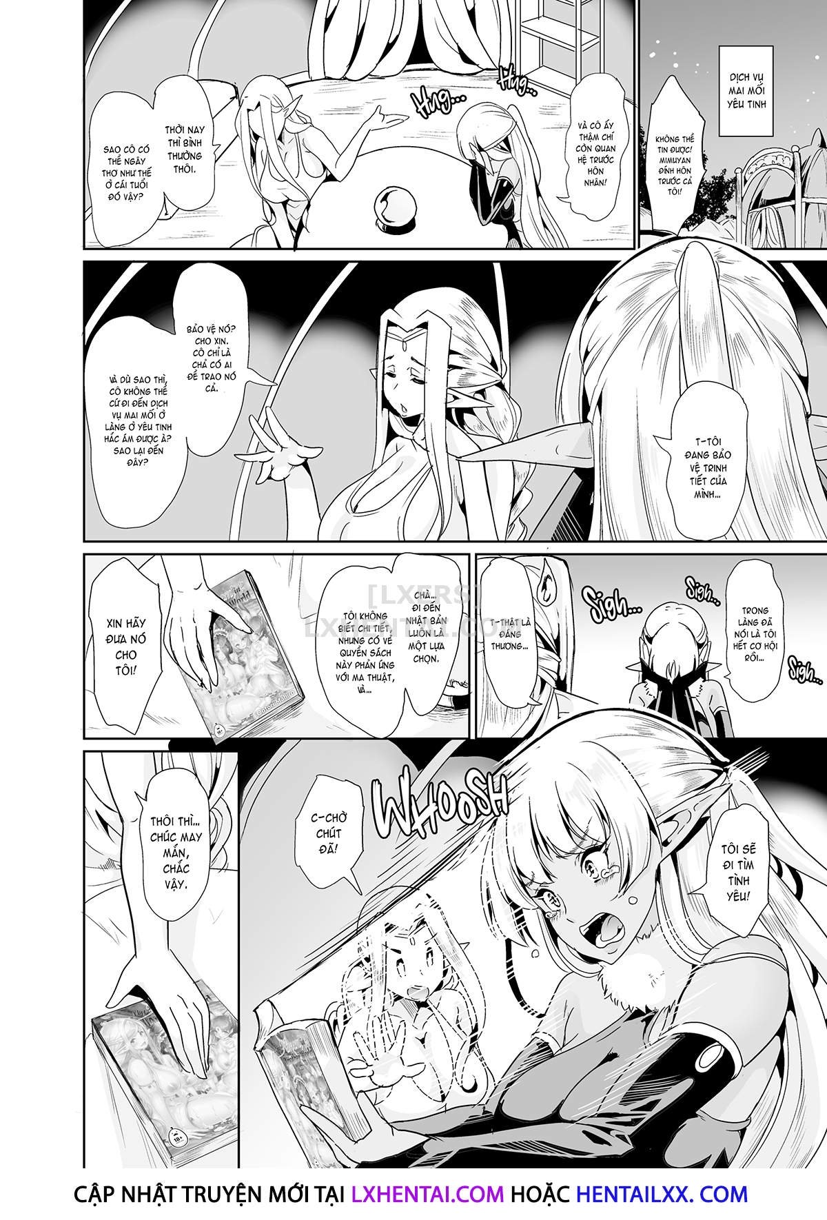 Đọc truyện hentai Slutty Elf Sisters Seeking a Husband - Chap 2 - Matchmaking Foursome