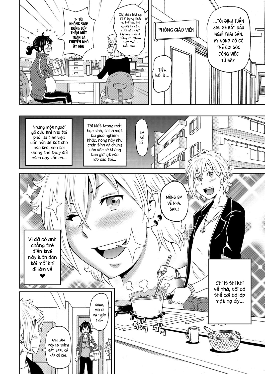 Đọc truyện hentai Bà bầu nóng tính - Oneshot