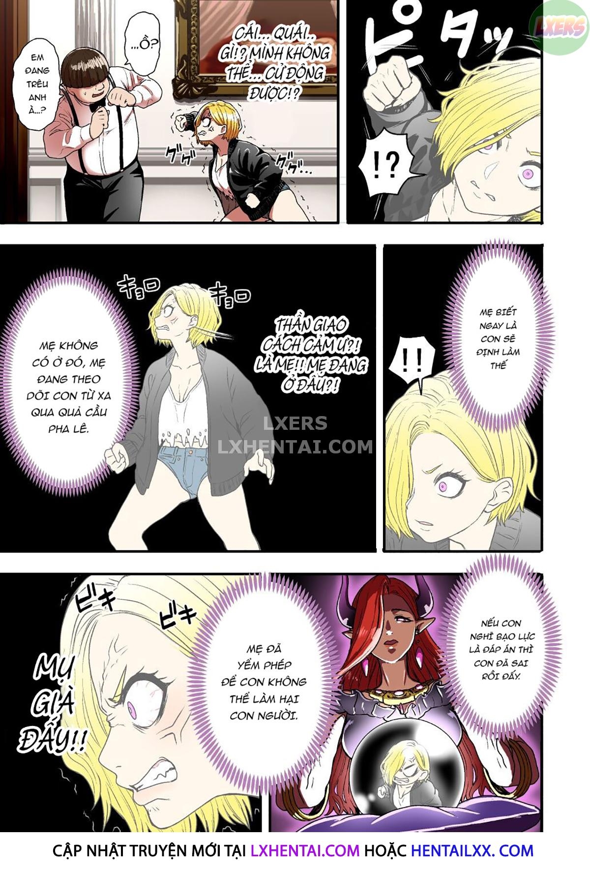 Đọc truyện hentai Junjou Yankee Succubus Marsha-Chan - Chap 1