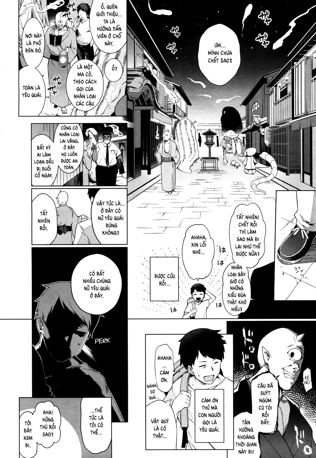 Đọc truyện hentai My First Time at the (Lolibabaa) Red Light District - Oneshot