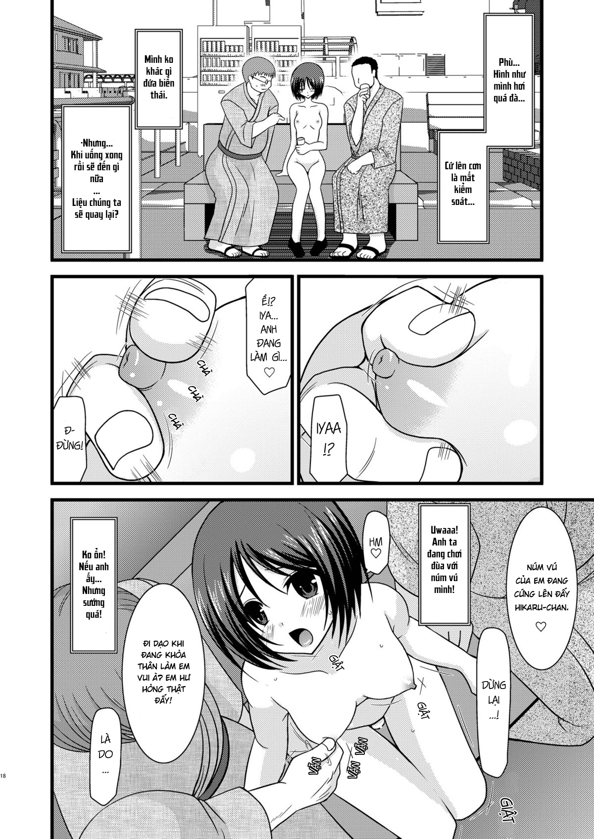 Đọc truyện hentai Cô gái thích khoả thân - Chap 2