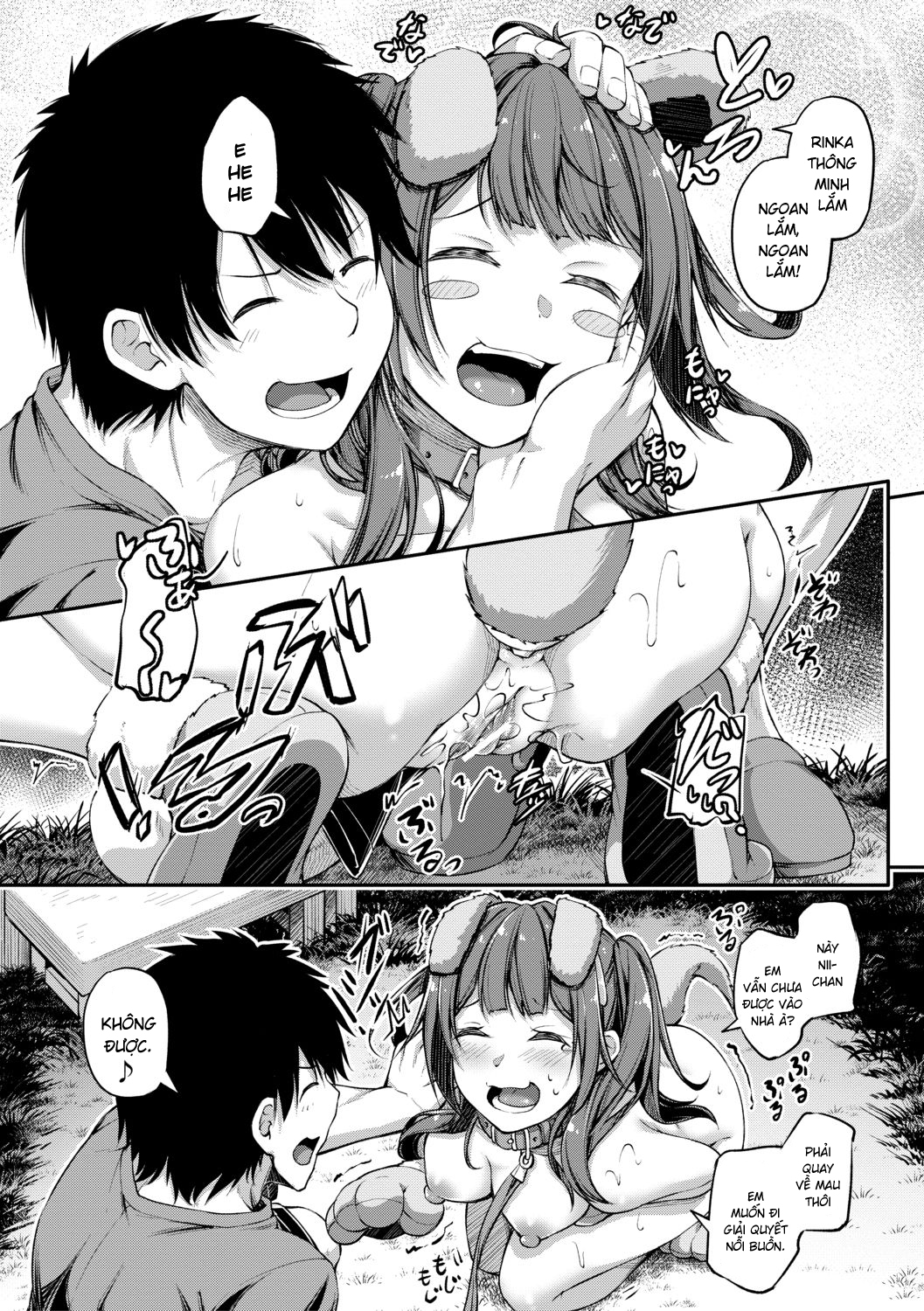 Đọc truyện hentai Nếu thua Onii-chan, bọn tôi sẽ làm tình! ~ Oẳn tù tì - Chap 2