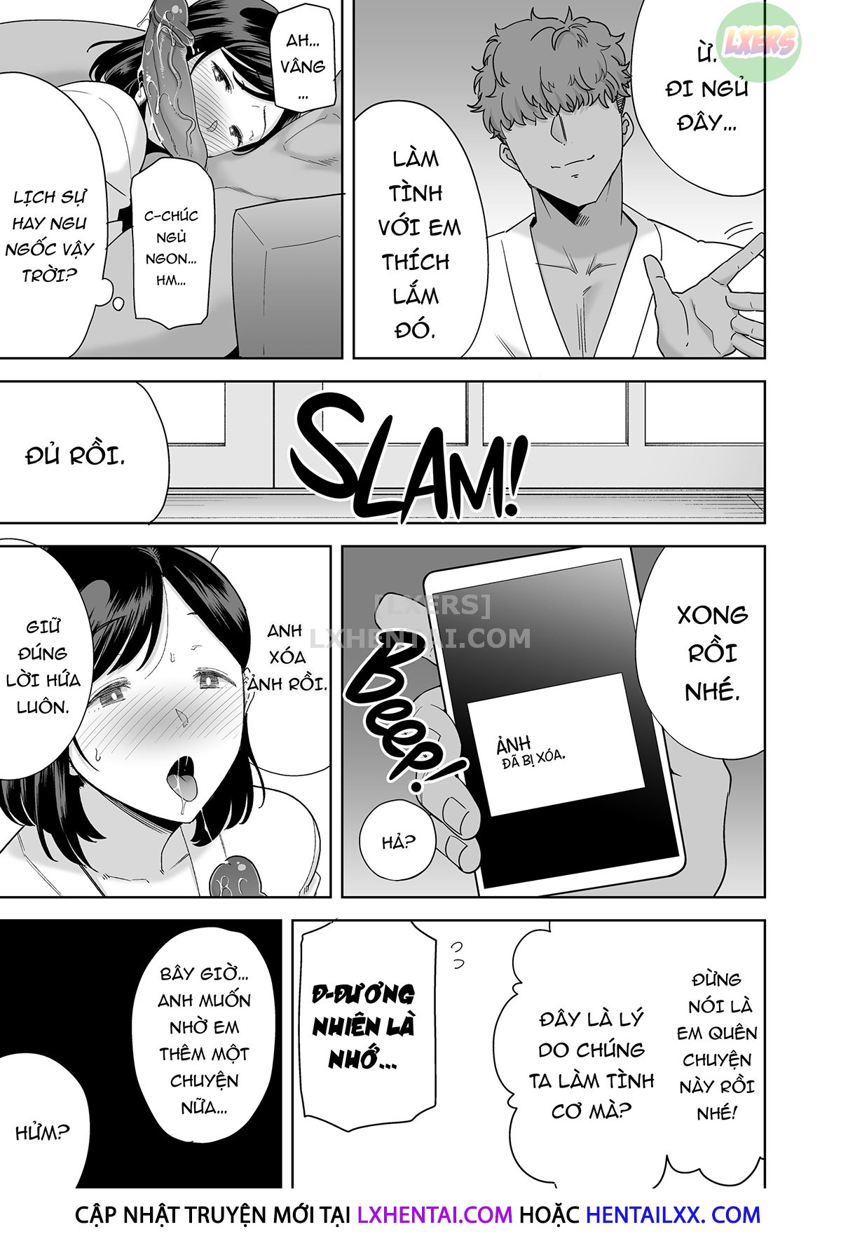 Đọc truyện hentai Natsuzuma ~Natsu, Ryokan, Nanpa Otoko-Tachi Ni Ochita Tsuma~ - Chap 2 - Không che