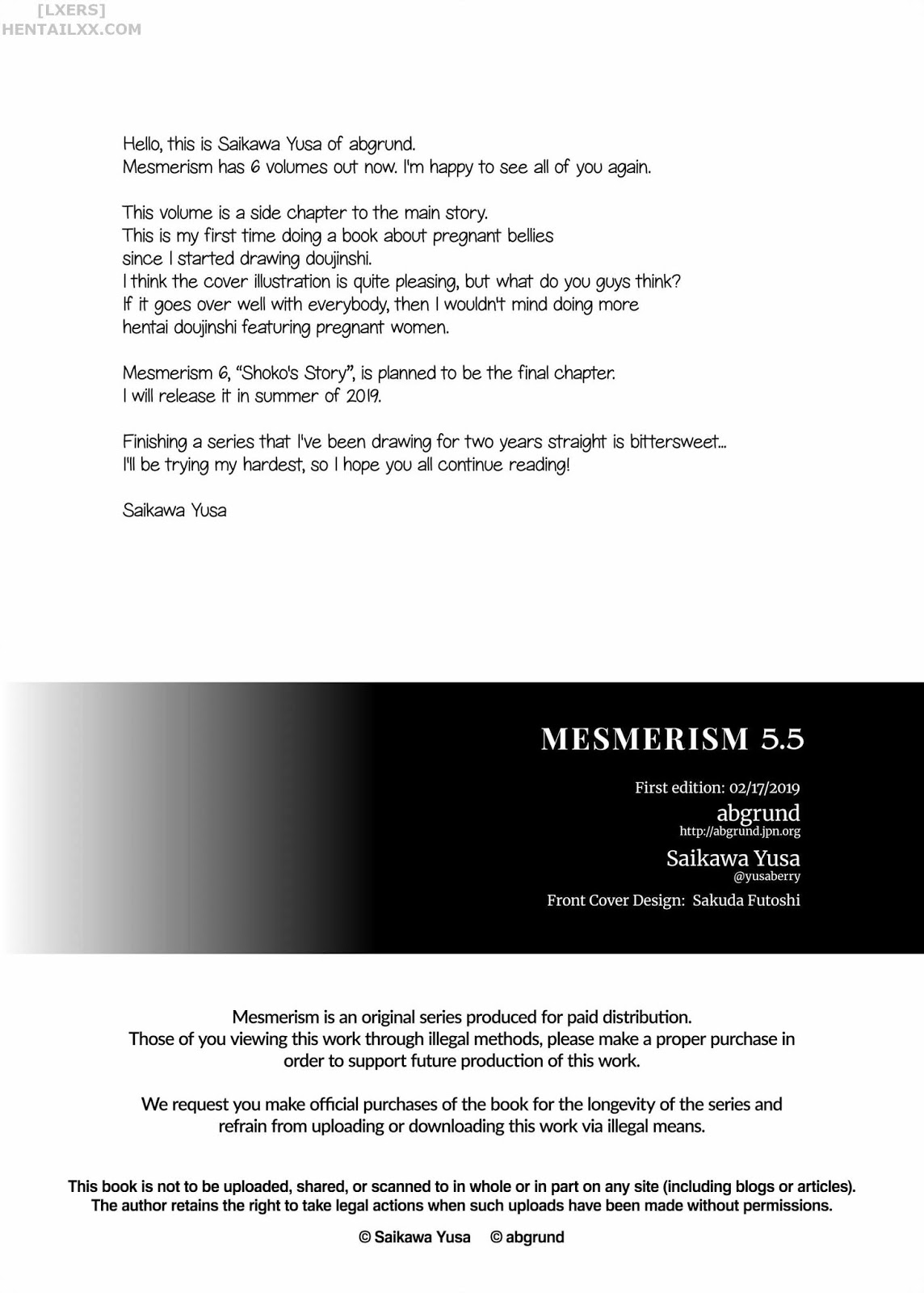 Đọc truyện hentai Mesmerism - Chap 5.5