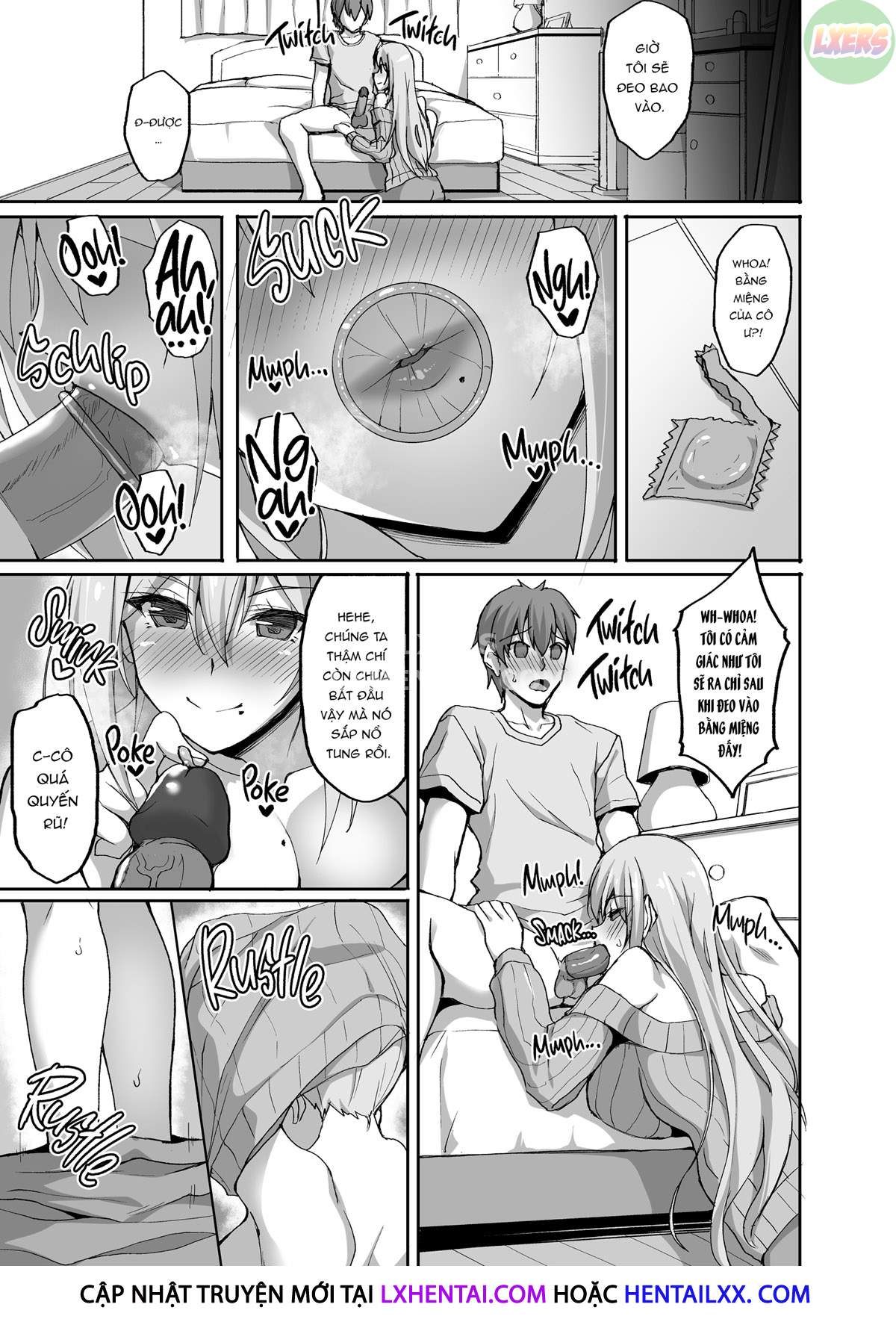 Đọc truyện hentai Ecchi Na Onee-San Wa, Suki Desu Ka? - Chap 1 - Không che