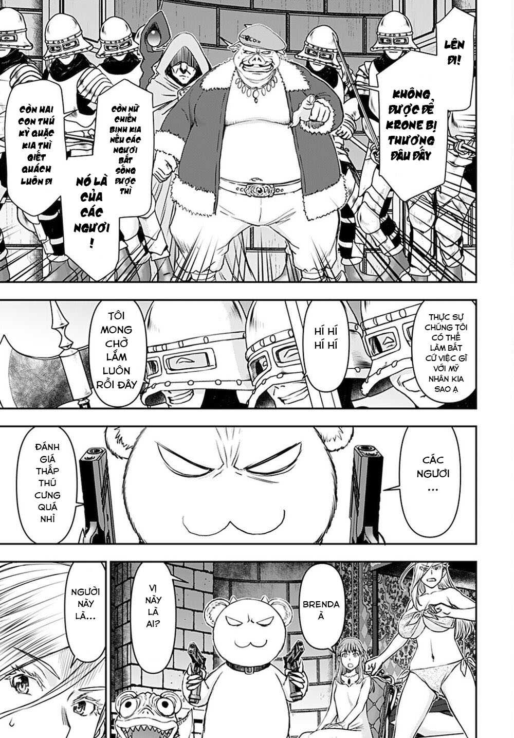 Đọc truyện hentai Xạ thủ mềm mại của Nữ chiến binh - Chap 17