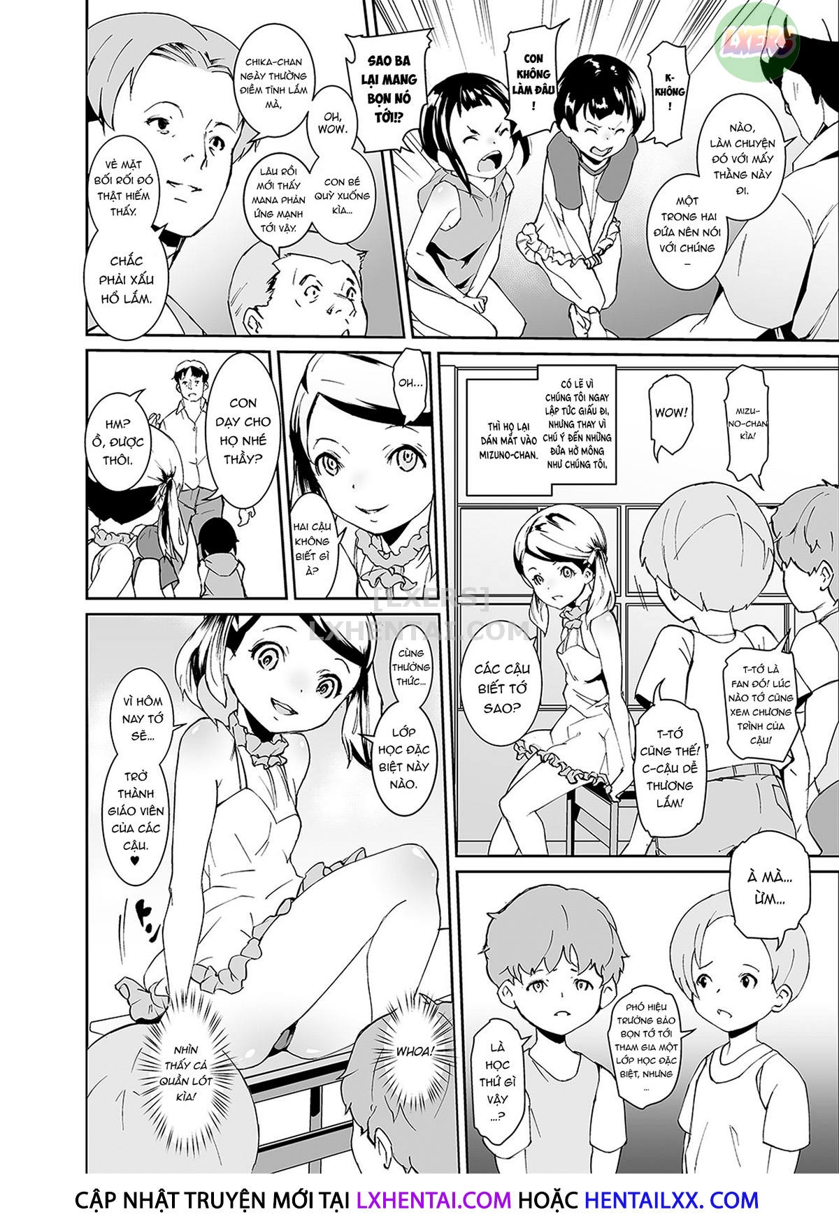 Đọc truyện hentai Papa-Tachi No Hinpyoukai - Oneshot