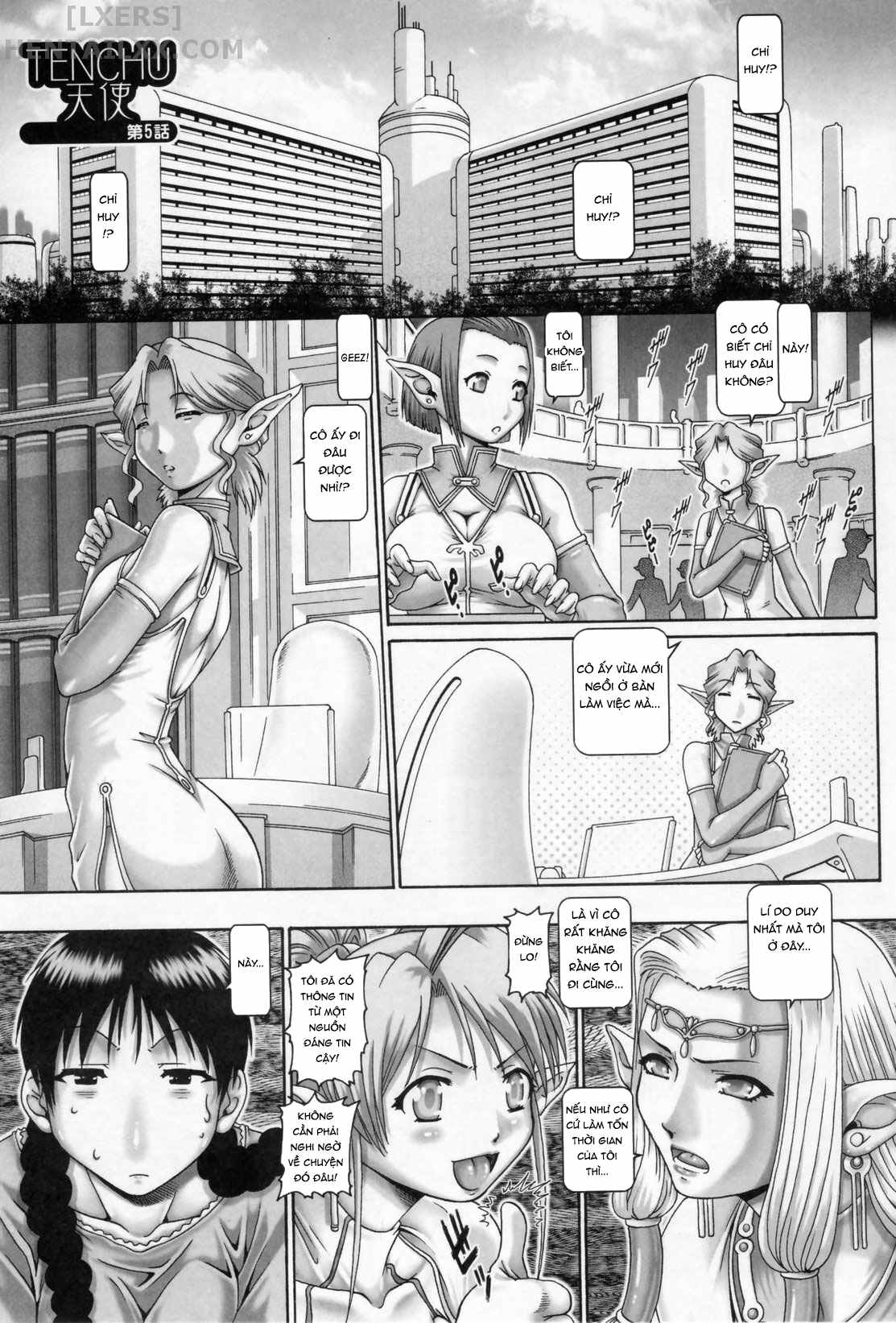 Đọc truyện hentai Tenshi no Shizuku - Chap 5