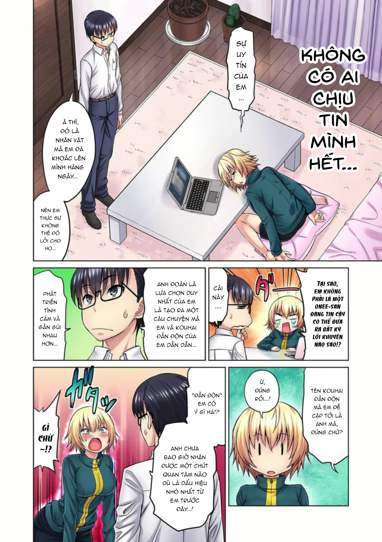 Đọc truyện hentai M-jo Joushi to no Sex o Sekai ni Haishinchuu? Icchau Tokoro ga Haishin sarechau~! - Chapter 02