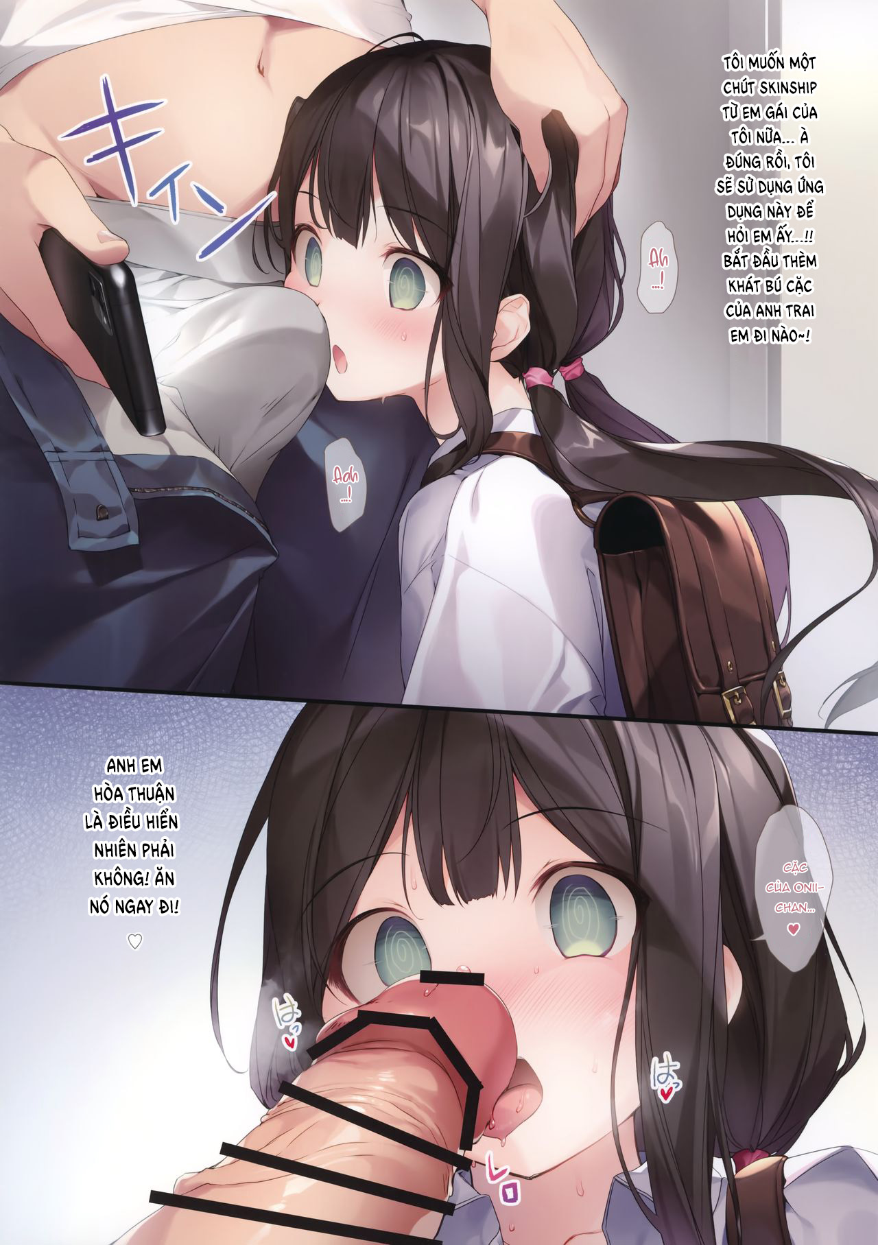 Đọc truyện hentai Imouto to (Saimin de) Ichaicha Suru Hon - Oneshot