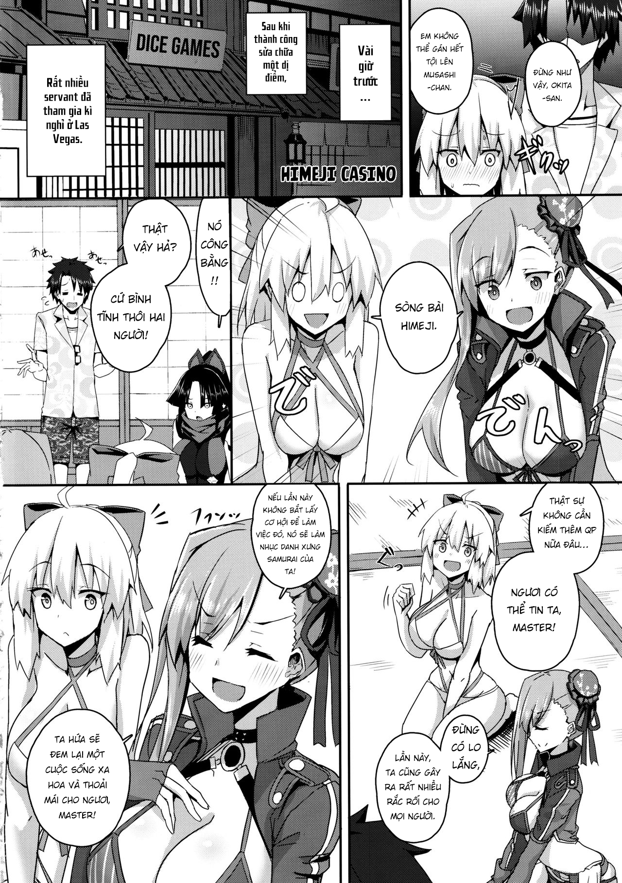 Đọc truyện hentai Bushi ni Nigon wa Arimasenu - Oneshot