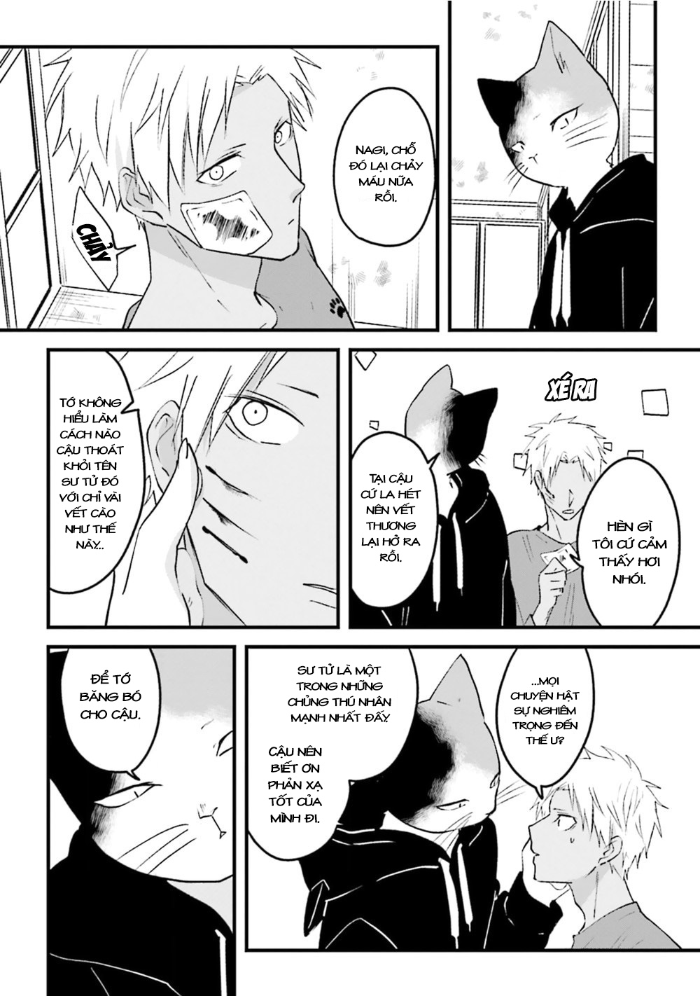 Đọc truyện hentai Trai và Mèo - Chap 4