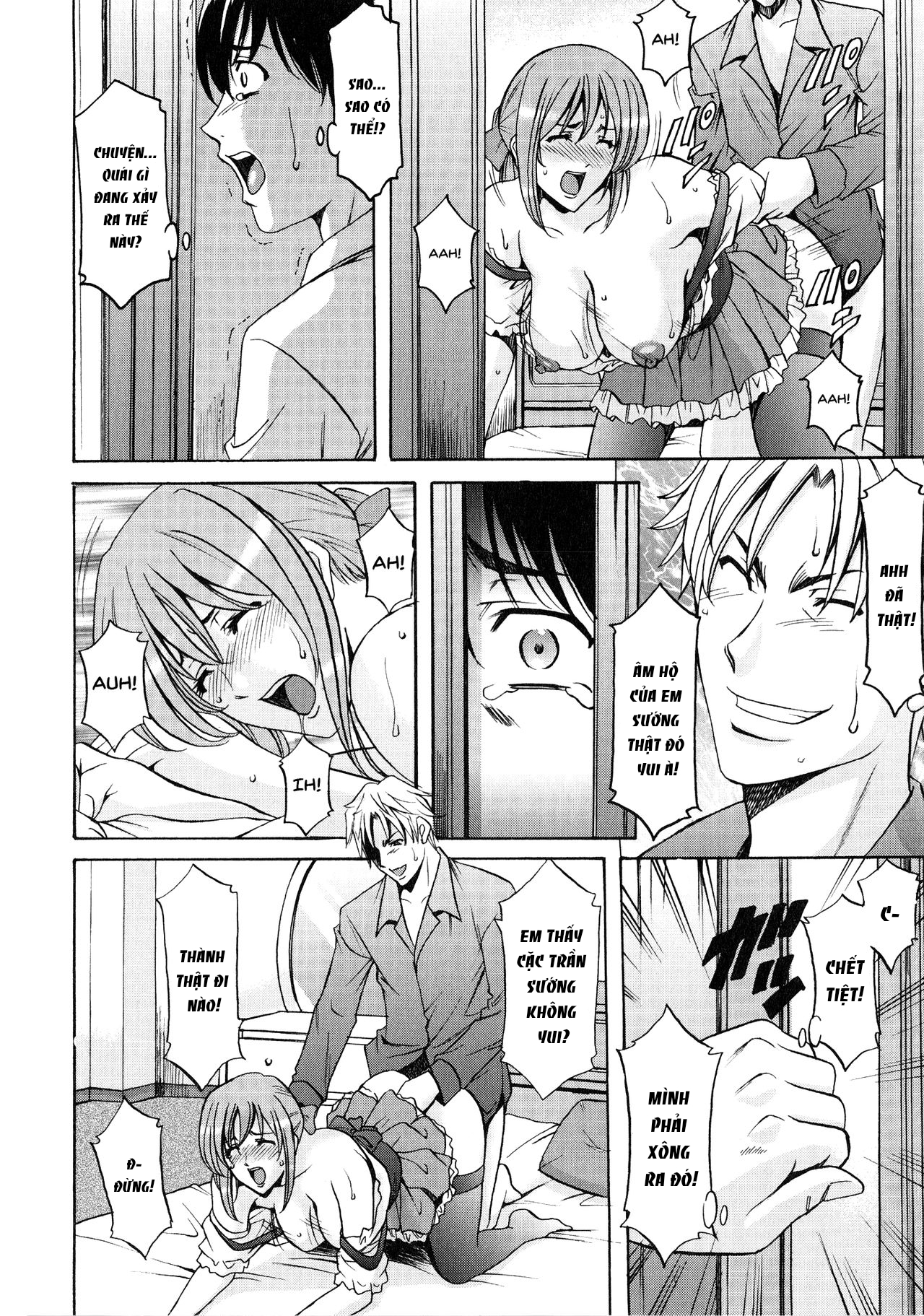 Đọc truyện hentai Yuuwaku no Toshiue Apartment - Chap 7