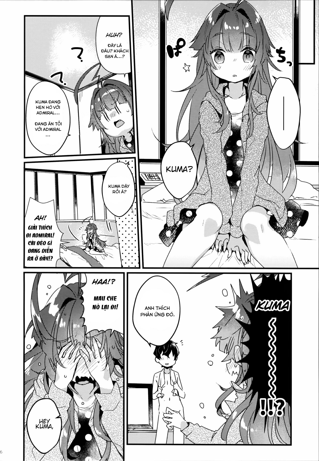 Đọc truyện hentai Zettai Saimin Nante Kakaranai Kuma! - Oneshot