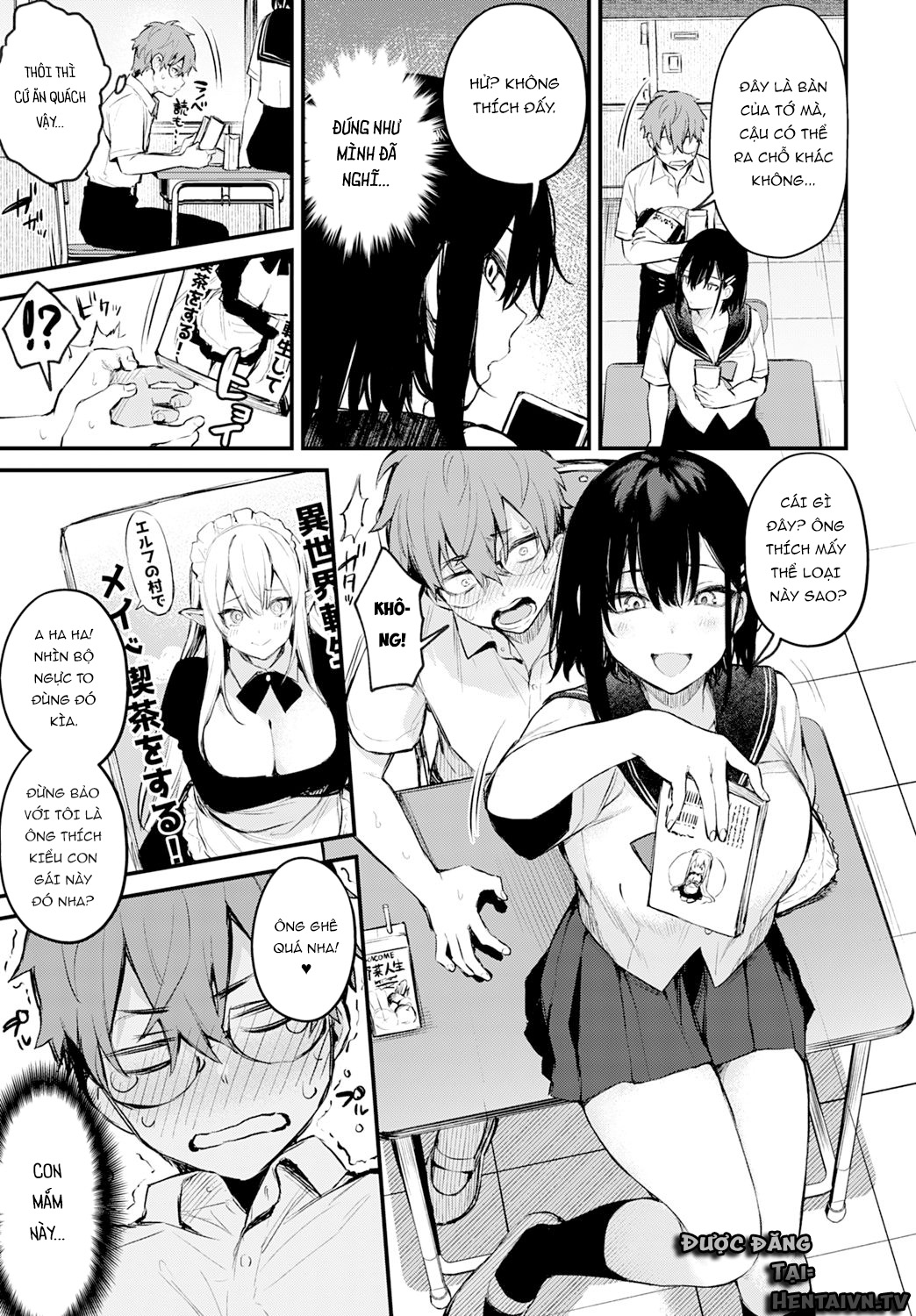 Đọc truyện hentai Boku wa Umeda-san ni Sakaraenai - Oneshot