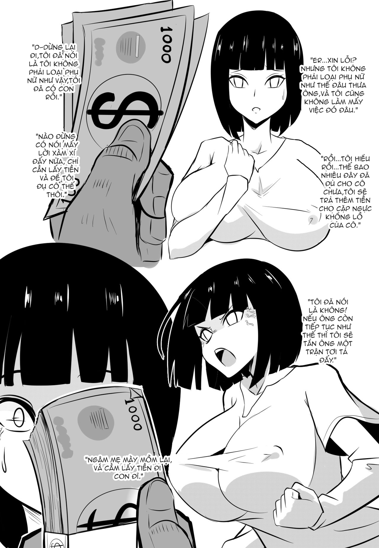 Đọc truyện hentai Wenching 1 Hinata Uncensored - Oneshot