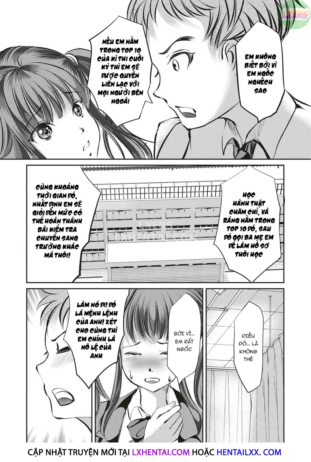 Đọc truyện hentai Kinbaku Seidorei Choukyou Gakuen - Chap 5