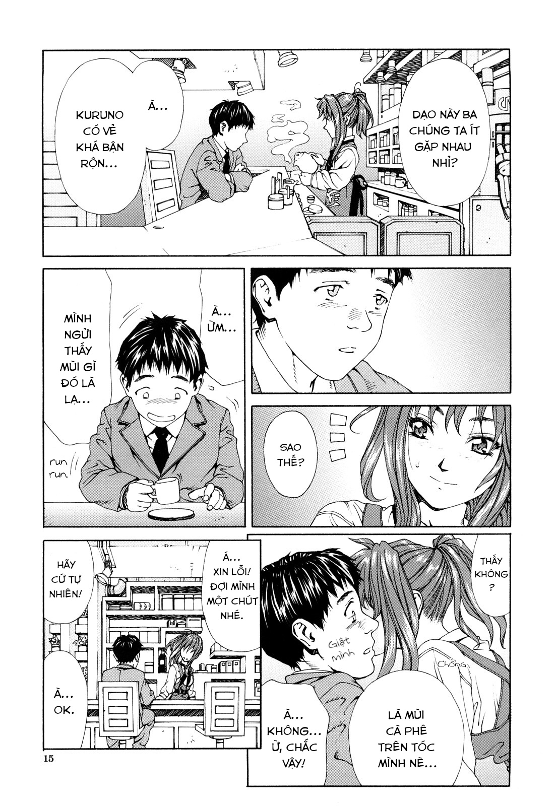 Đọc truyện hentai accelerando - Chap 1 Triangle cafe