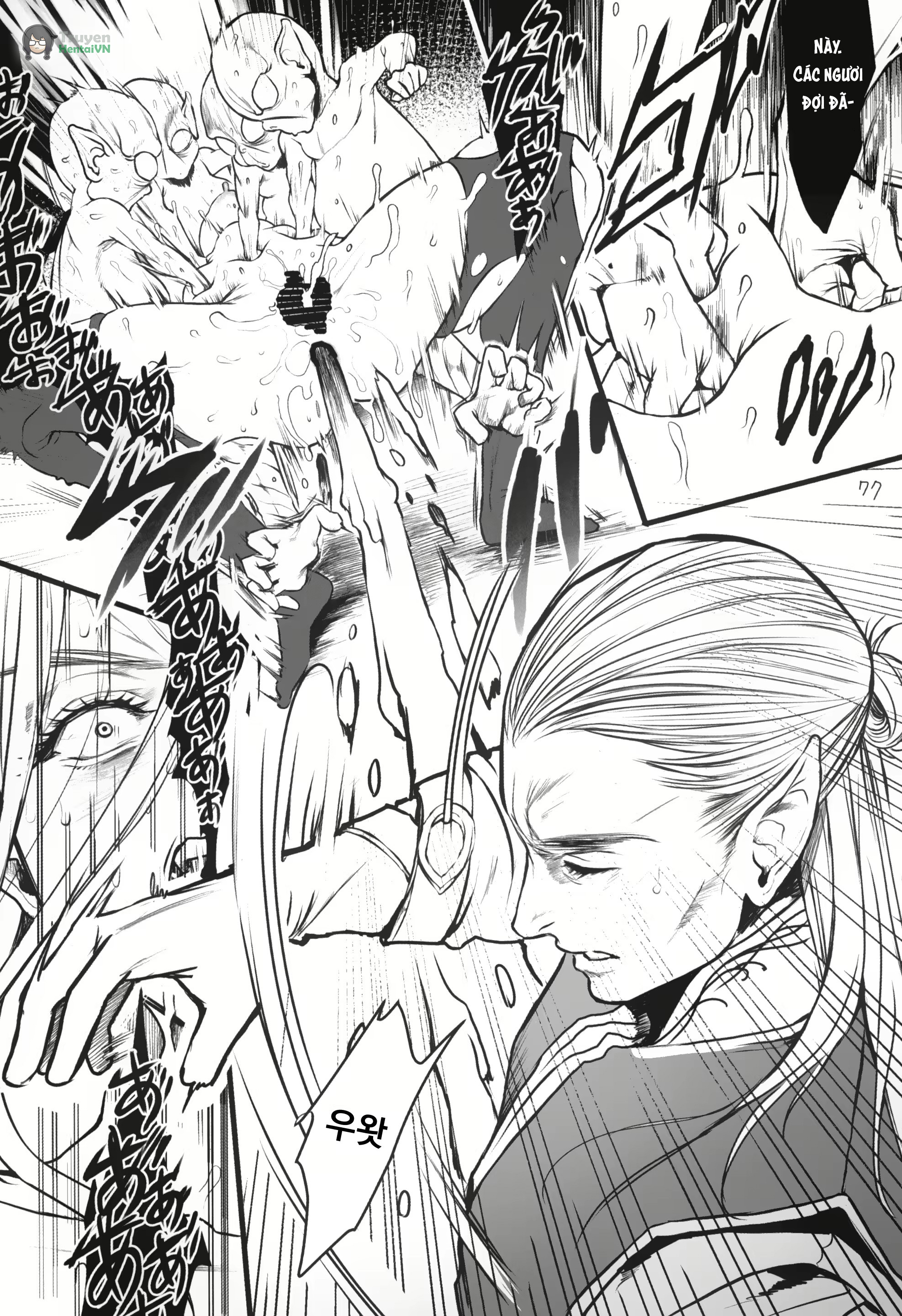 Đọc truyện hentai Chika Teikoku no Ryoshuu - Oneshot