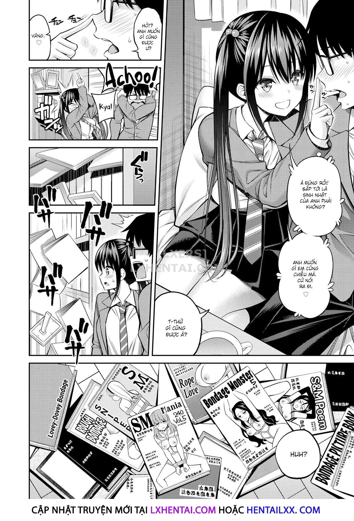Đọc truyện hentai Girlfriend Bondage - Oneshot