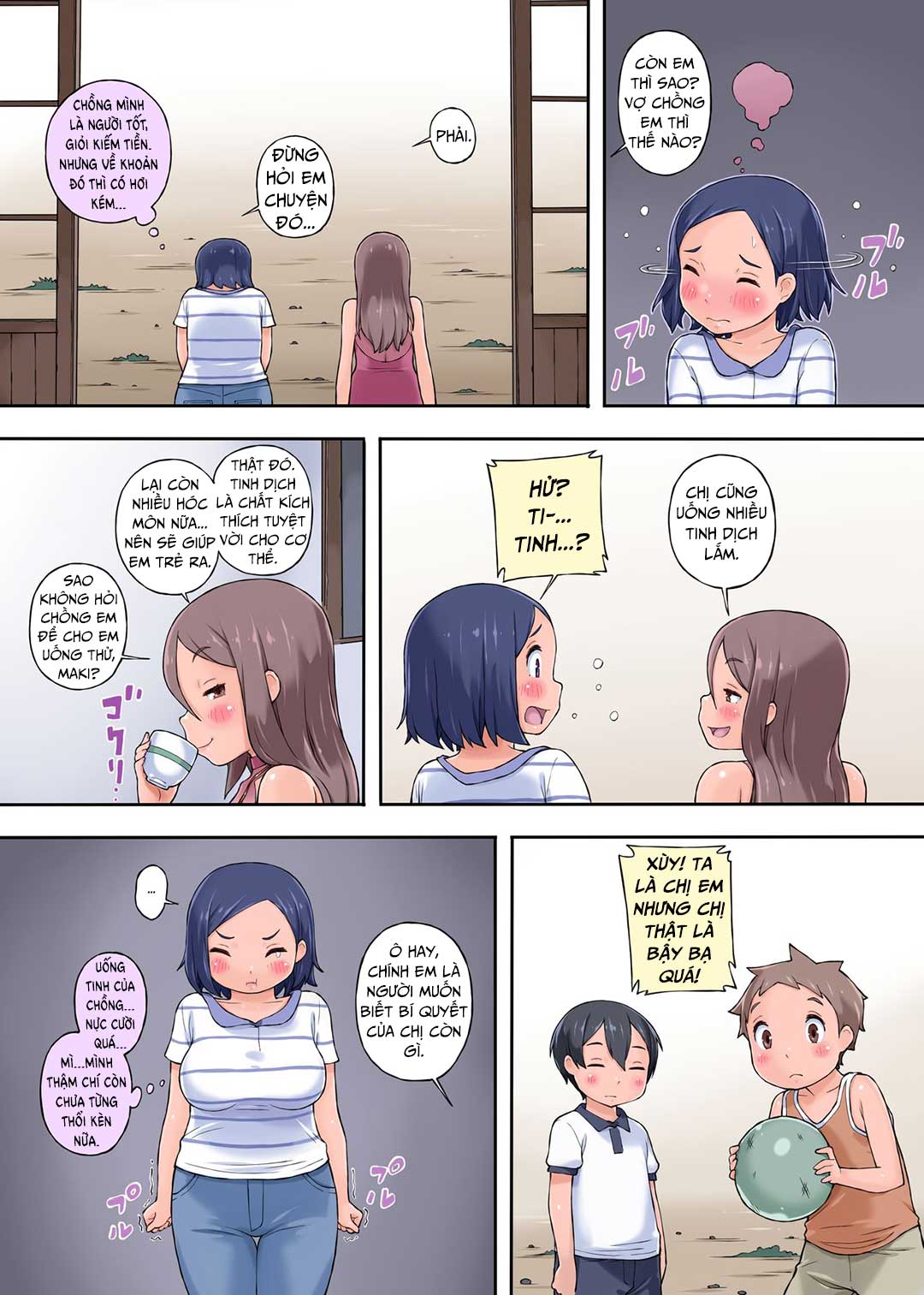 Đọc truyện hentai Aunt Cucking - About My Nephew's Dick Being Too Big - Oneshot