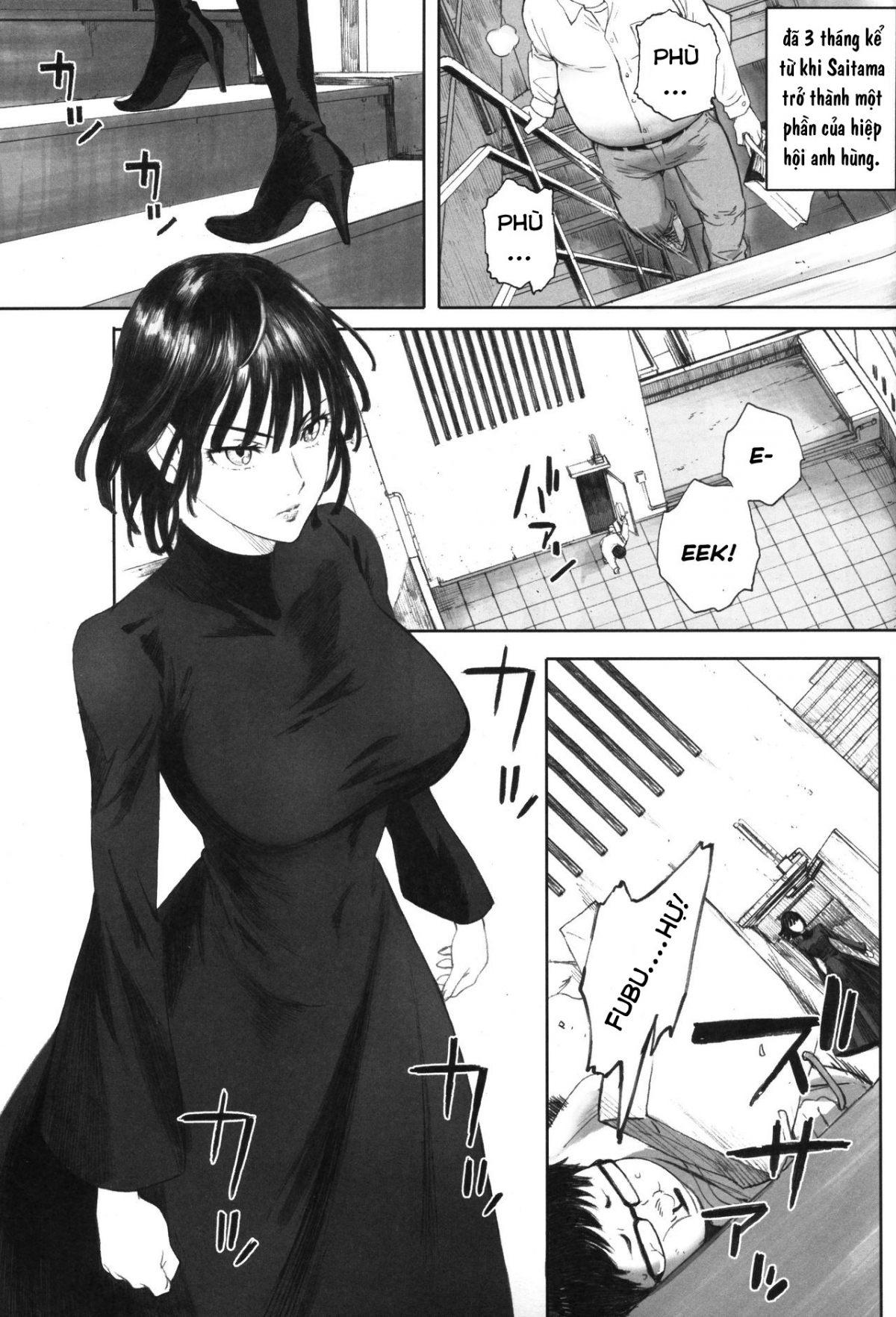 Đọc truyện hentai Ichigeki Haiboku (One Punch Man) - Oneshot