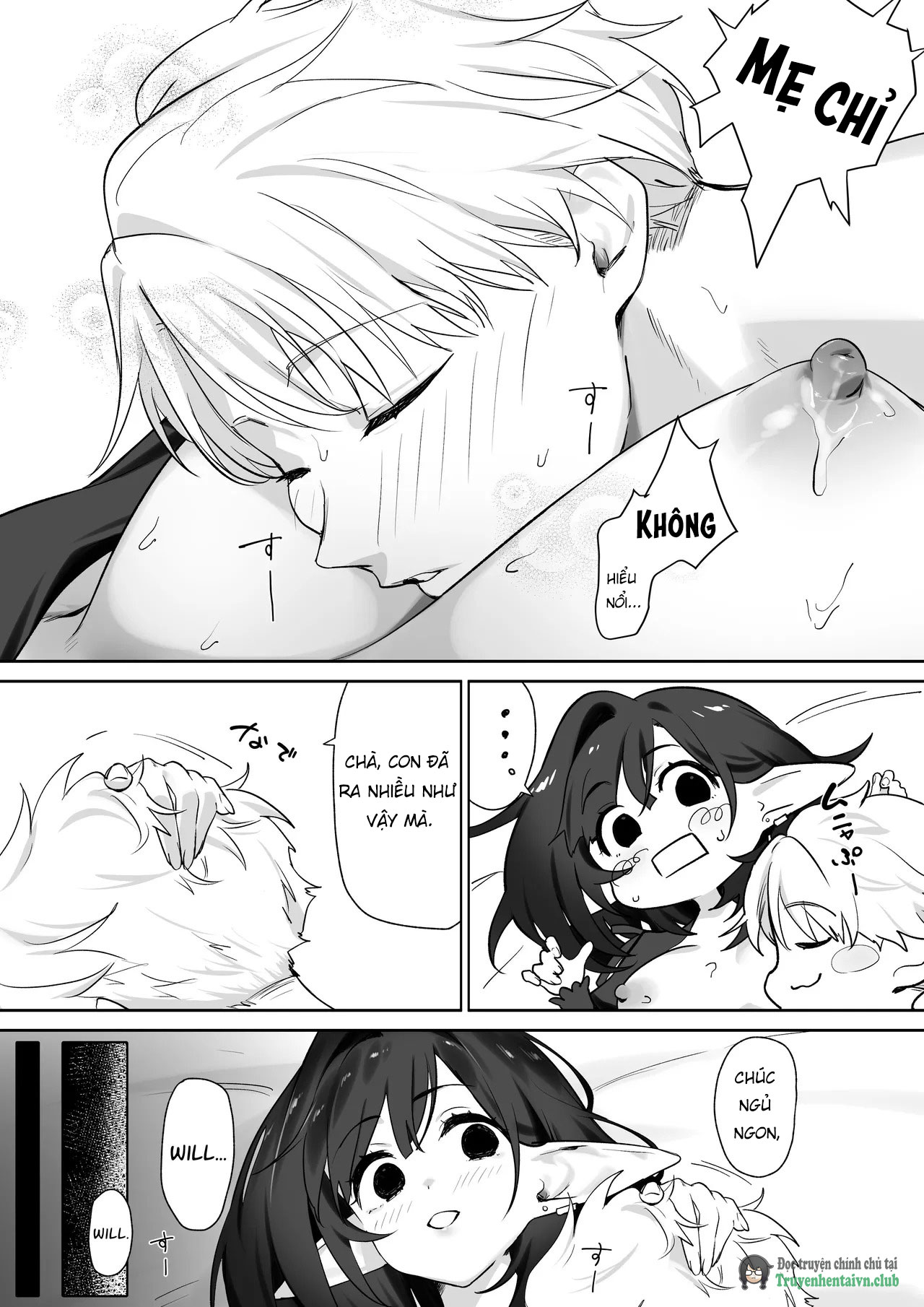 Đọc truyện hentai Elf no Milk de Otona ni Narimashita - Oneshot