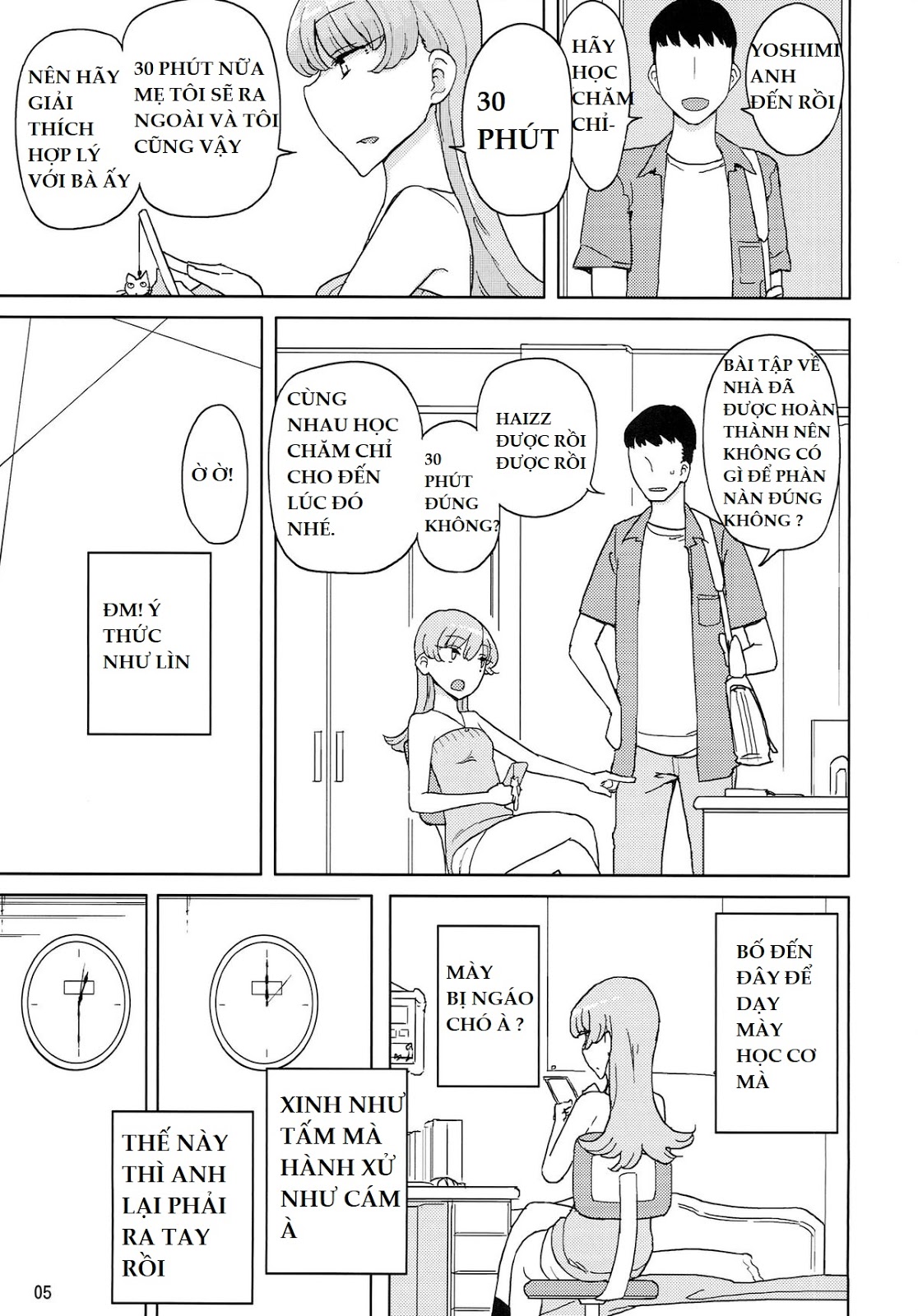 Đọc truyện hentai Gia sư thôi miên dâm dục - Chap 1