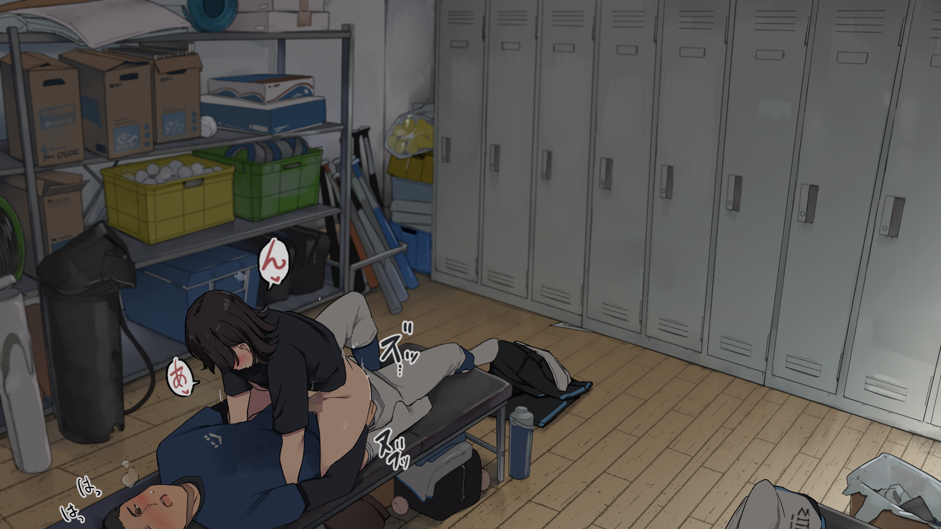 Đọc truyện hentai Tsukiatteru Senpai Joshi Manager Ni Bushitsu De Nuite Morau - Oneshot