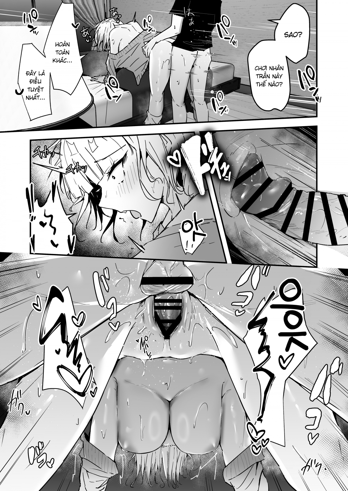 Đọc truyện hentai Cô nàng Gyaru tóc vàng ngực khủng coi tôi như một tên trai bao - Oneshotshotshotshotshot