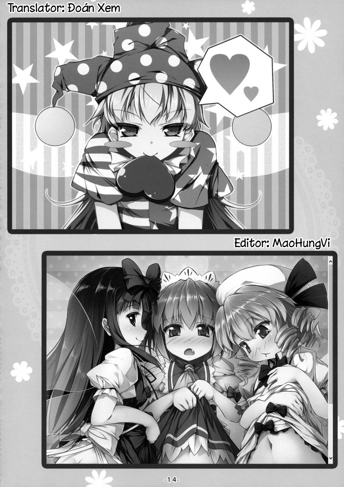 Đọc truyện hentai Yousei-tachi no Otona no Omamagoto (Touhou Project) - Oneshot